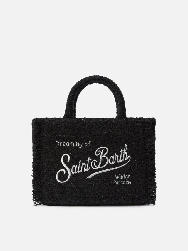 mc2-saint-barth-borsa-colette-tweed-nera image 1