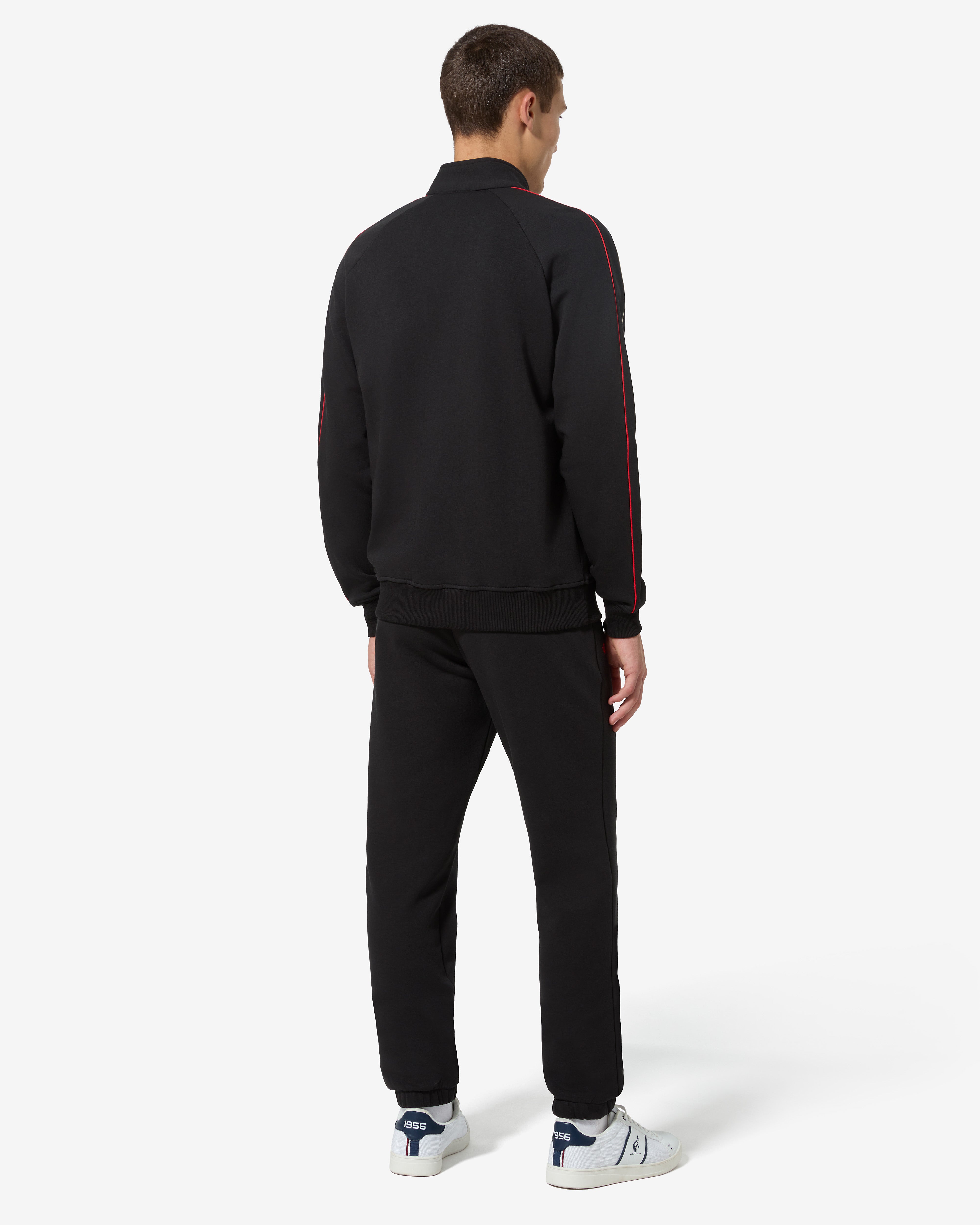 australian-tennis-crew-tracksuit-tuta-in-felpa-nera image 2