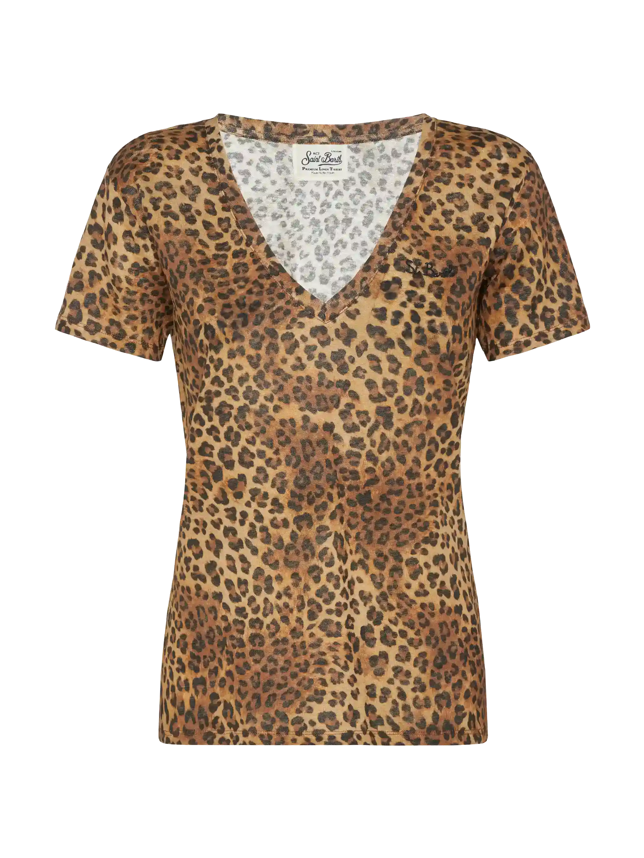 mc2-saint-barth-t-shirt-eloise-donna-scollo-a-v-in-jersey-di-lino-stampa-animali image 3