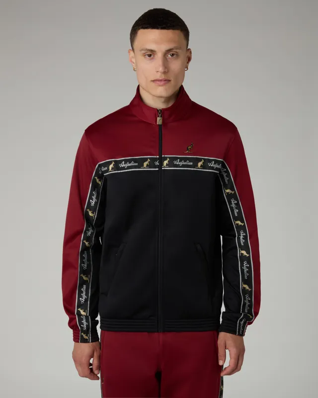 australian-duo-track-jacket-giacca-in-acetato-full-zip-made-in-italy image 1
