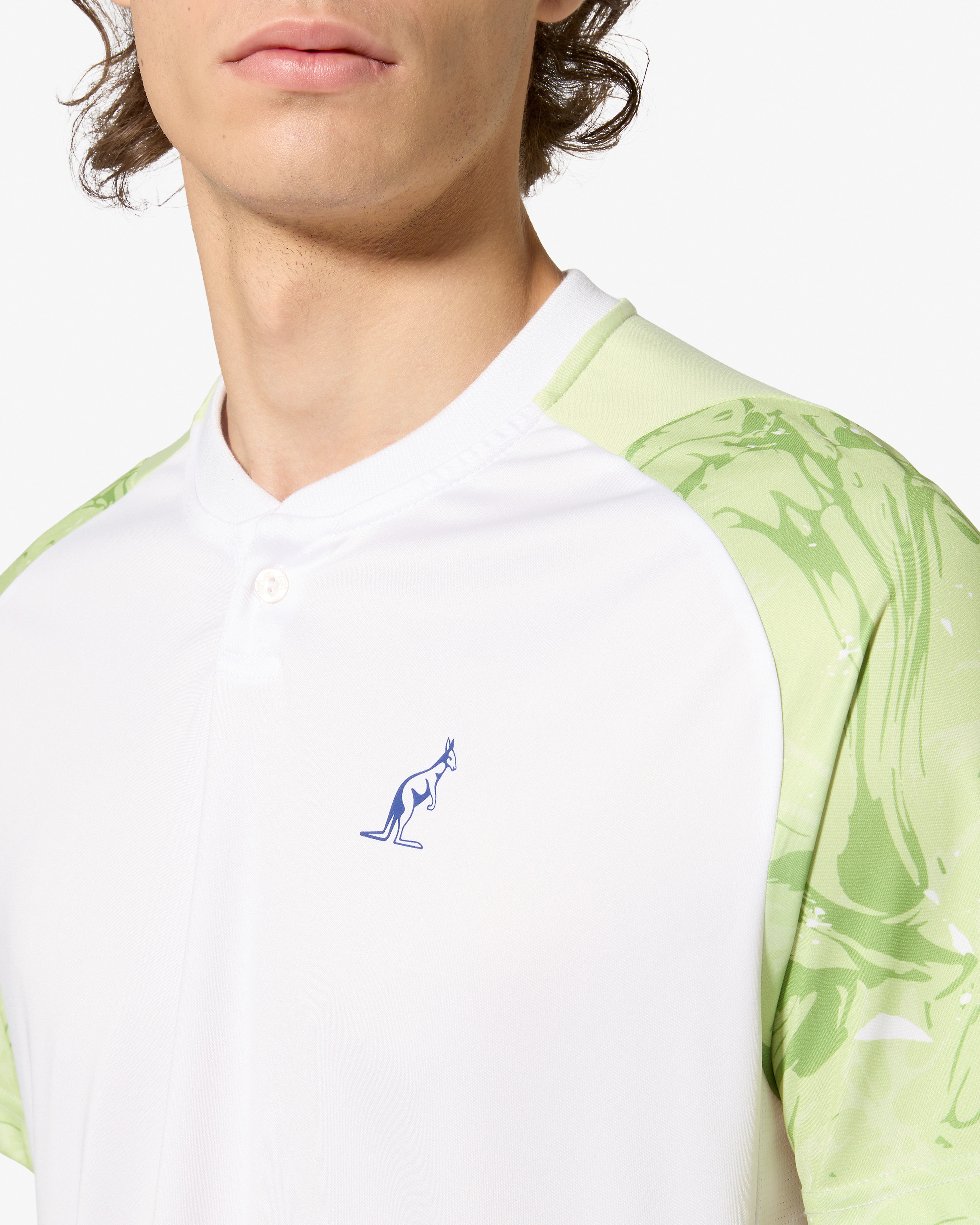 australian-ripple-polo-tennis-bianca-ace-traspirante-made-in-italy image 4