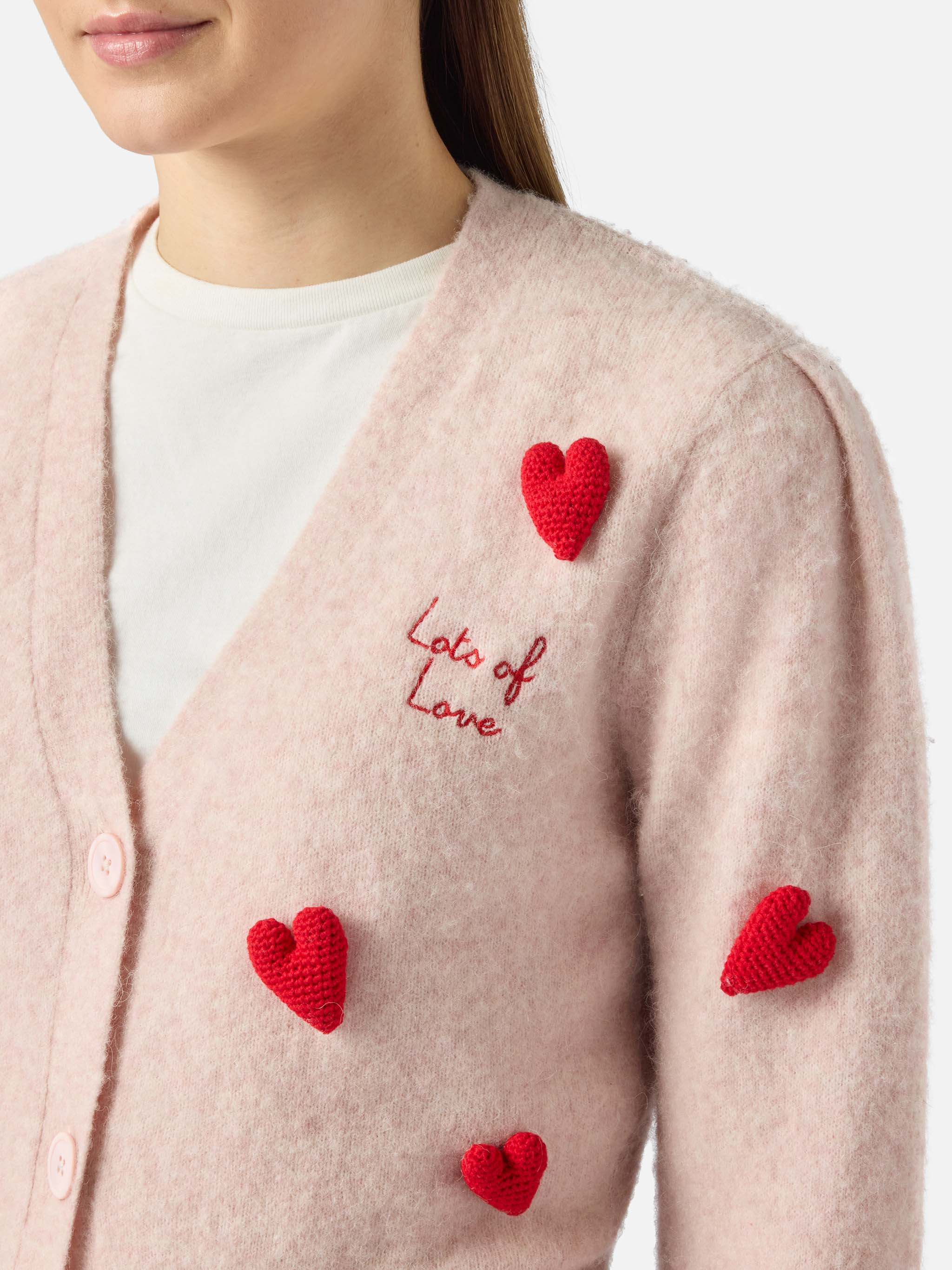 mc2-saint-barth-cardigan-lyza-soft-crop-con-cuori-crochet-rosa image 2