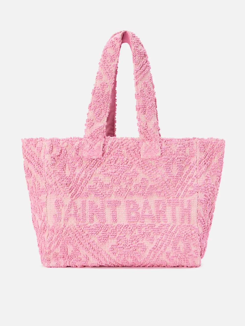 mc2-saint-barth-borsa-tufting-in-cotone-rosa-con-ricamo-in-rilievo image 1