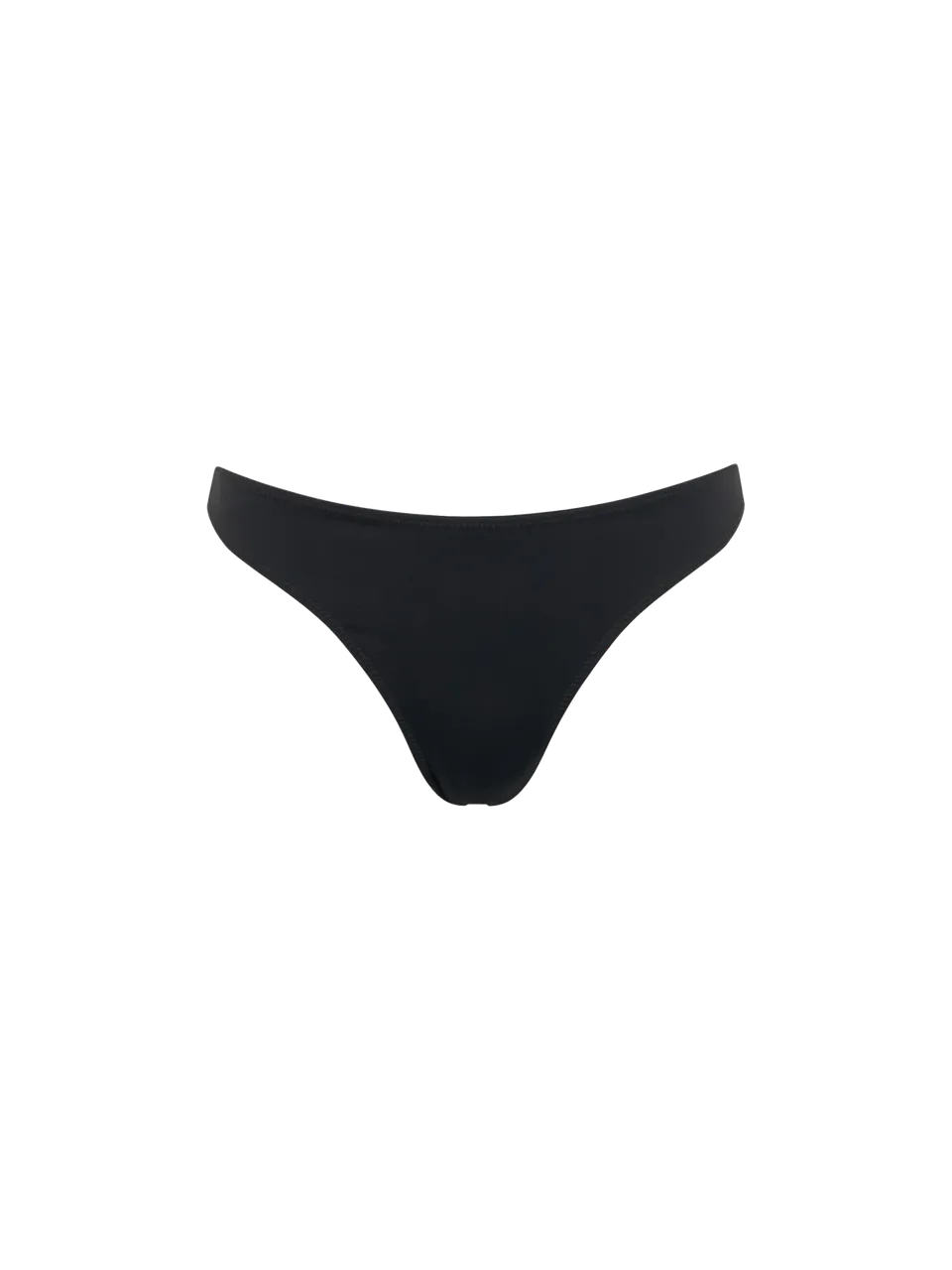 mc2-saint-barth-naomi-slip-bikini-donna-nero-tinta-unita image 1