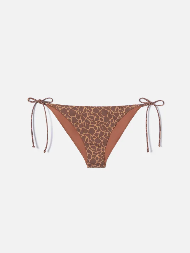 mc2-saint-barth-slip-mare-donna-virgo-classico-animalier-marrone image 1
