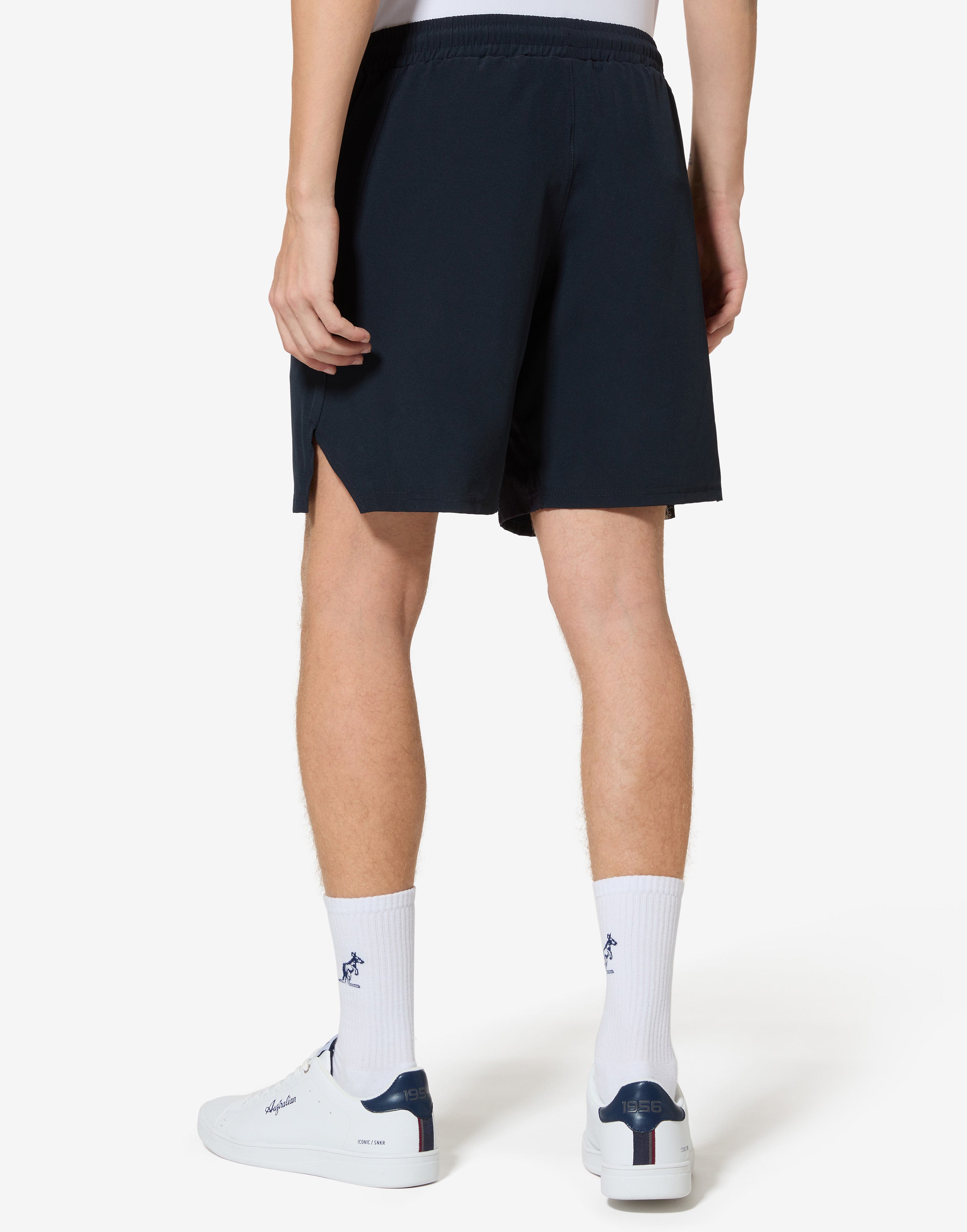 australian-game-short-tennis-blu-navy-pantaloncino-bi-elastico-slam image 3