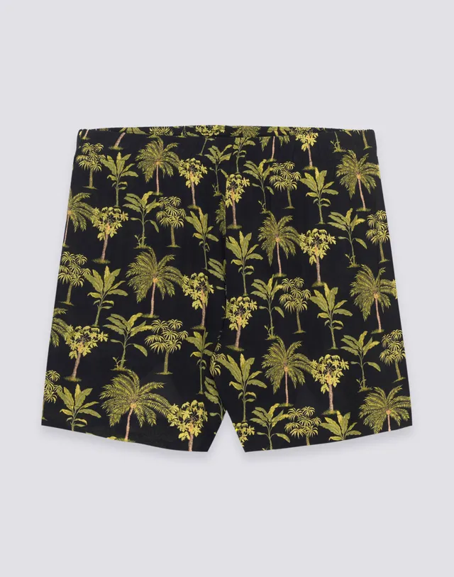 sundek-shorts-donna-a-vita-elasticata-fantasia-botanic-in-viscosa image 1