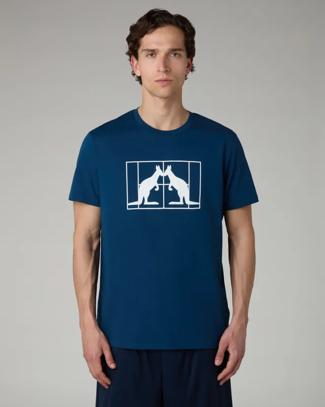 australian-gemini-t-shirt-cotone-eclipse-blue image 1