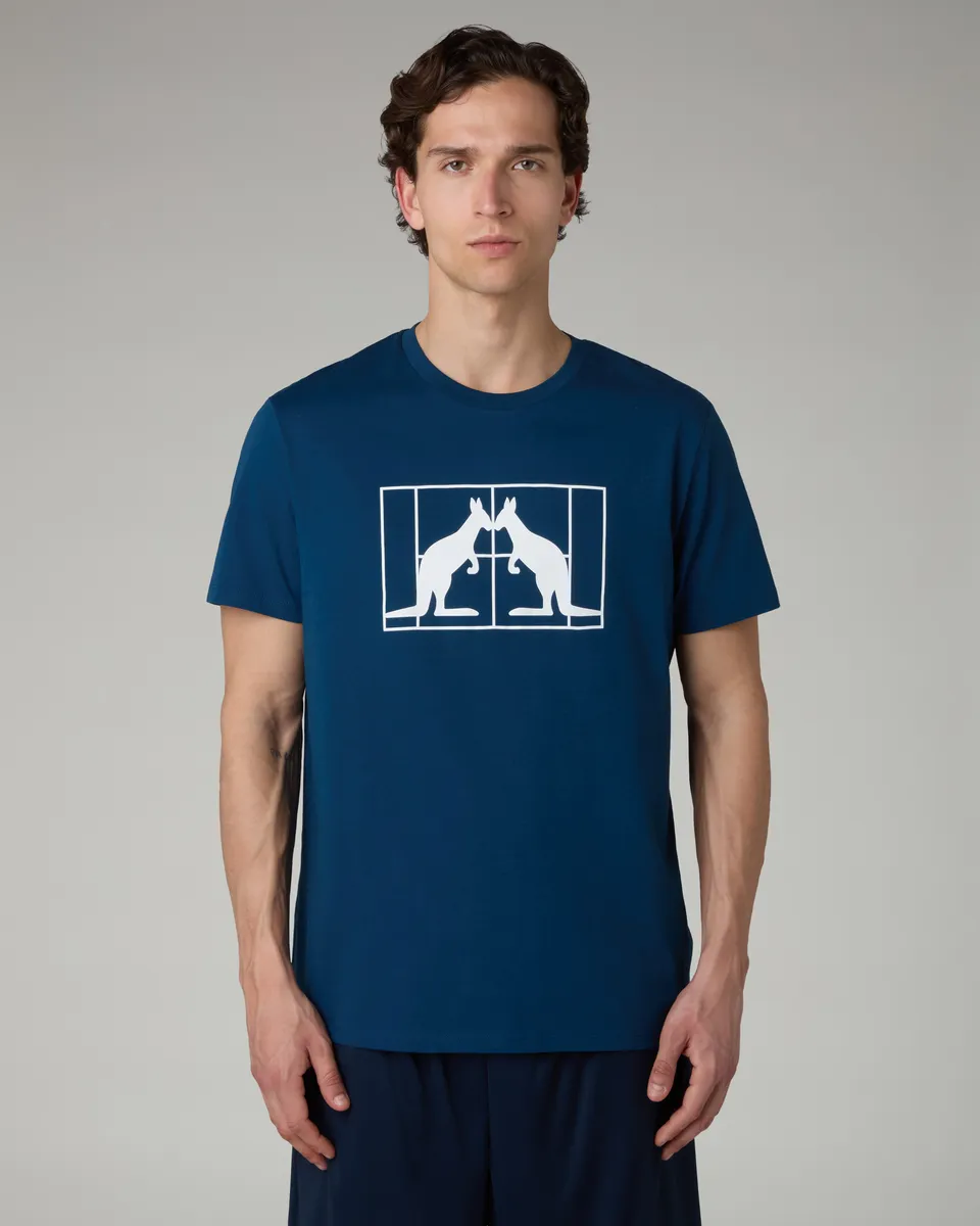 australian-gemini-t-shirt-cotone-eclipse-blue image 1