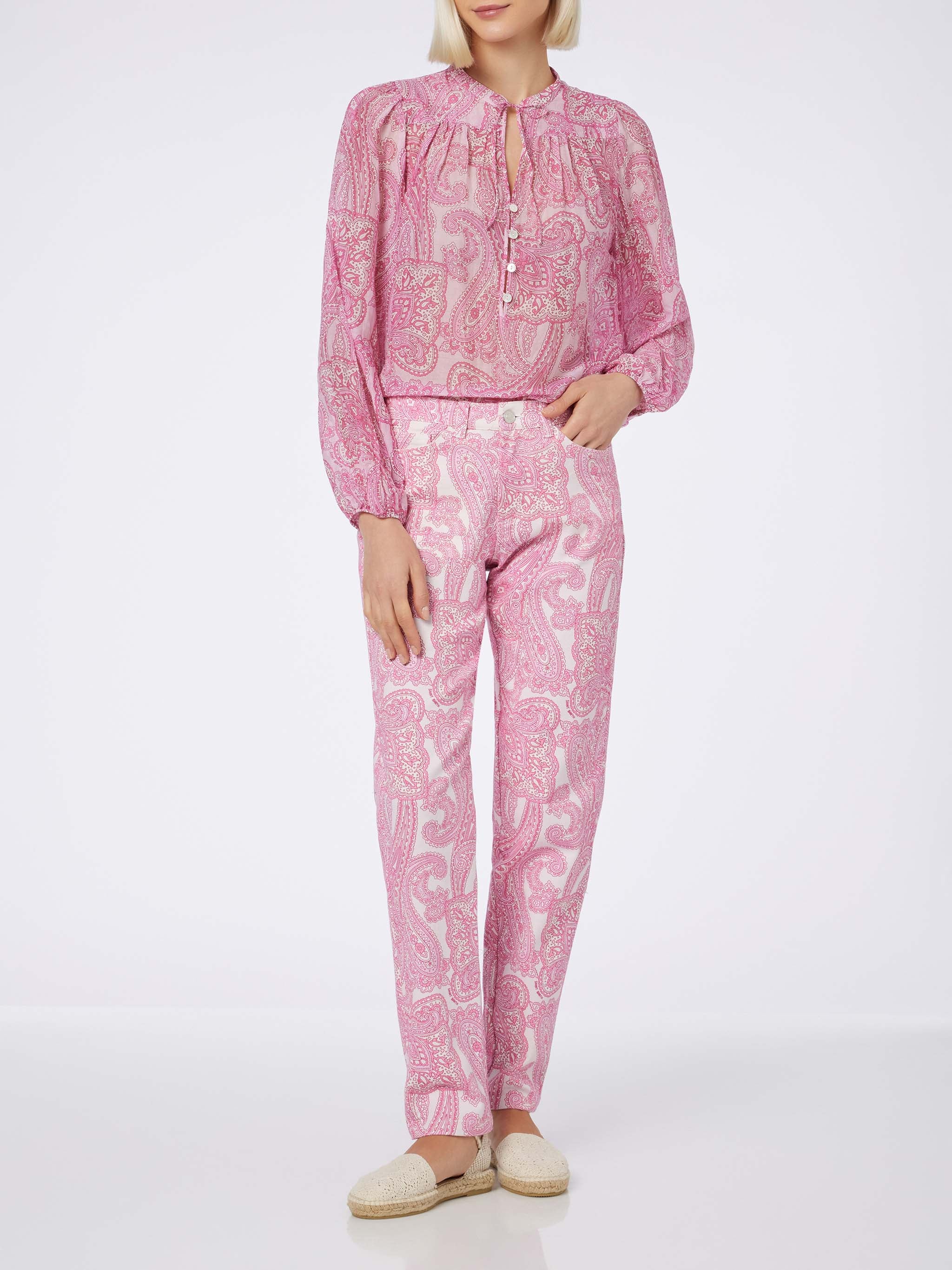 mc2-saint-barth-harper-blusa-in-voile-di-seta-paisley image 5