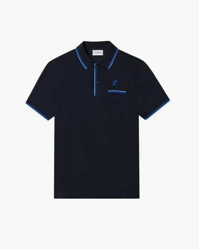 australian-classy-polo-shirt-blu-navy-polo-uomo-regular-fit image 1