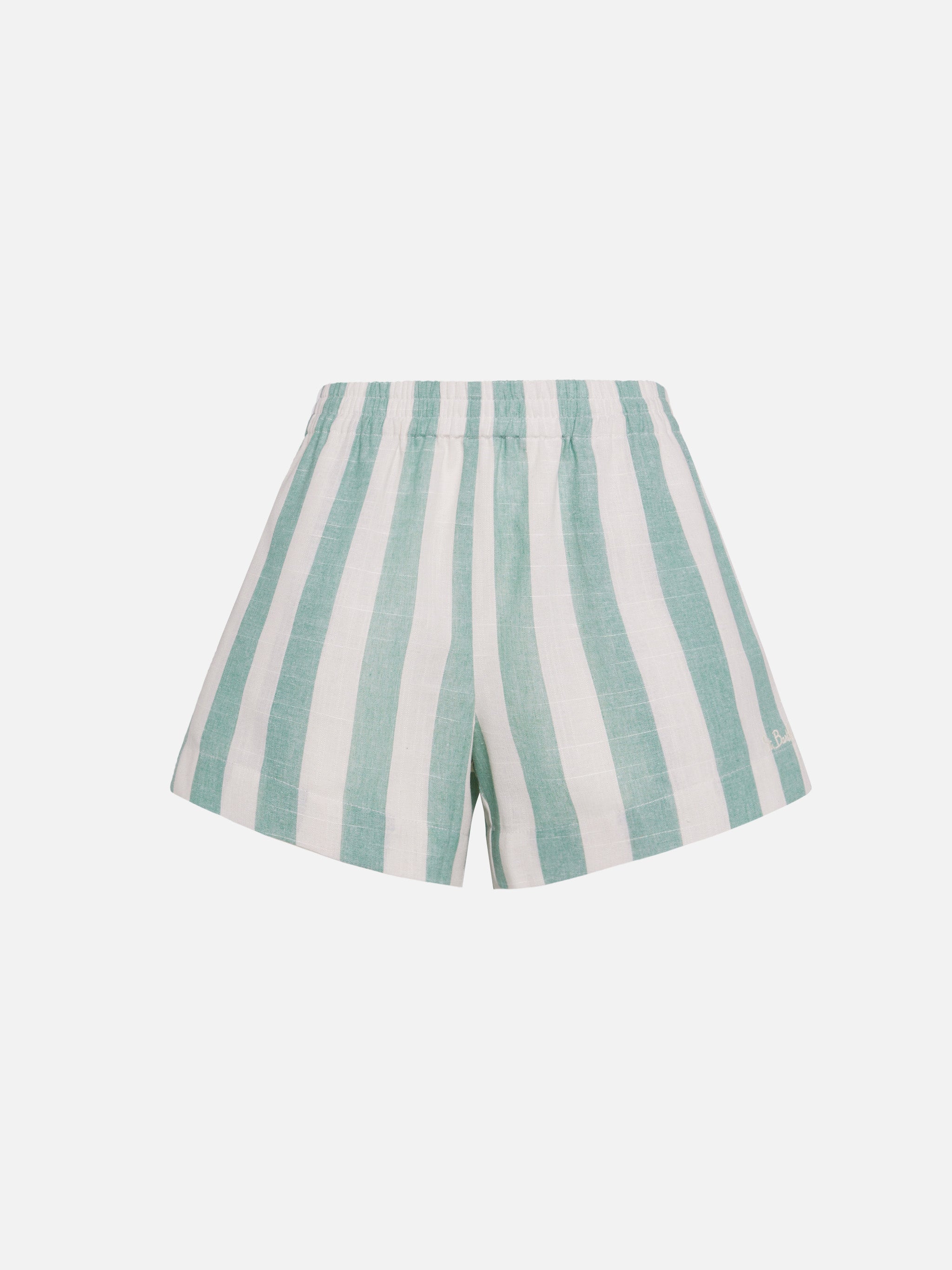 mc2-saint-barth-shorts-meave-pull-up-in-cotone-stampa-bandana-verde-salvia image 5