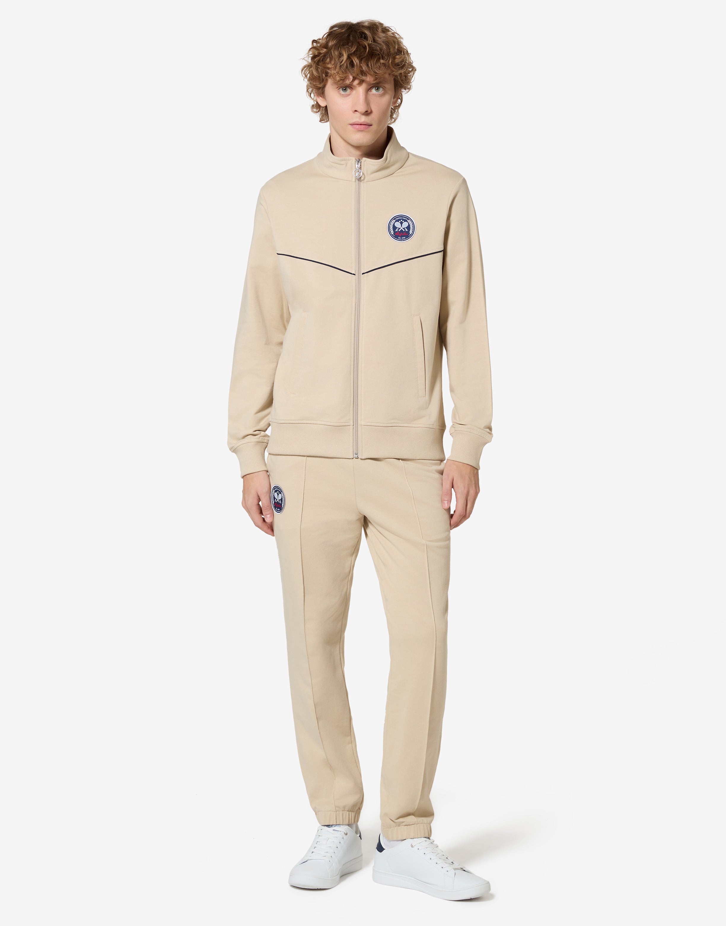 australian-legend-track-jacket-giacca-felpa-sabbia image 2