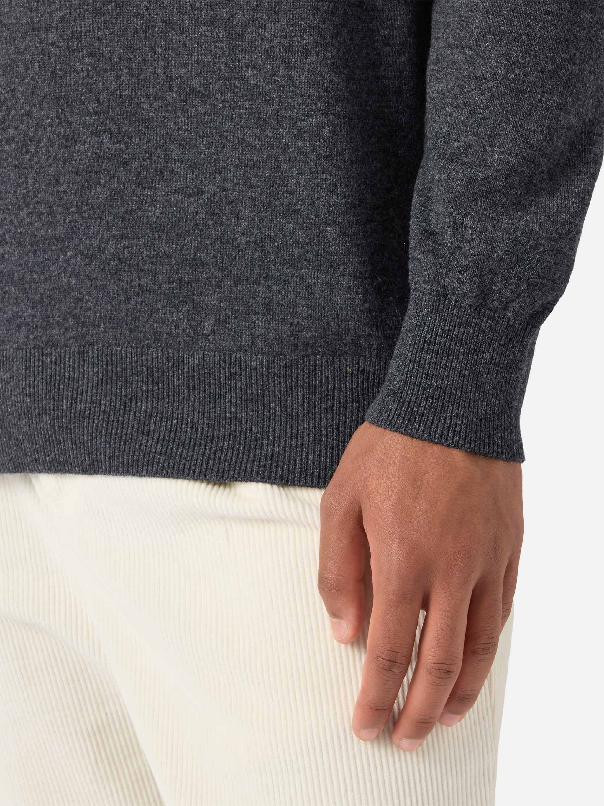 mc2-saint-barth-maglione-danya-mezzocollo-zip-lana-merino-cashmere-antracite image 4