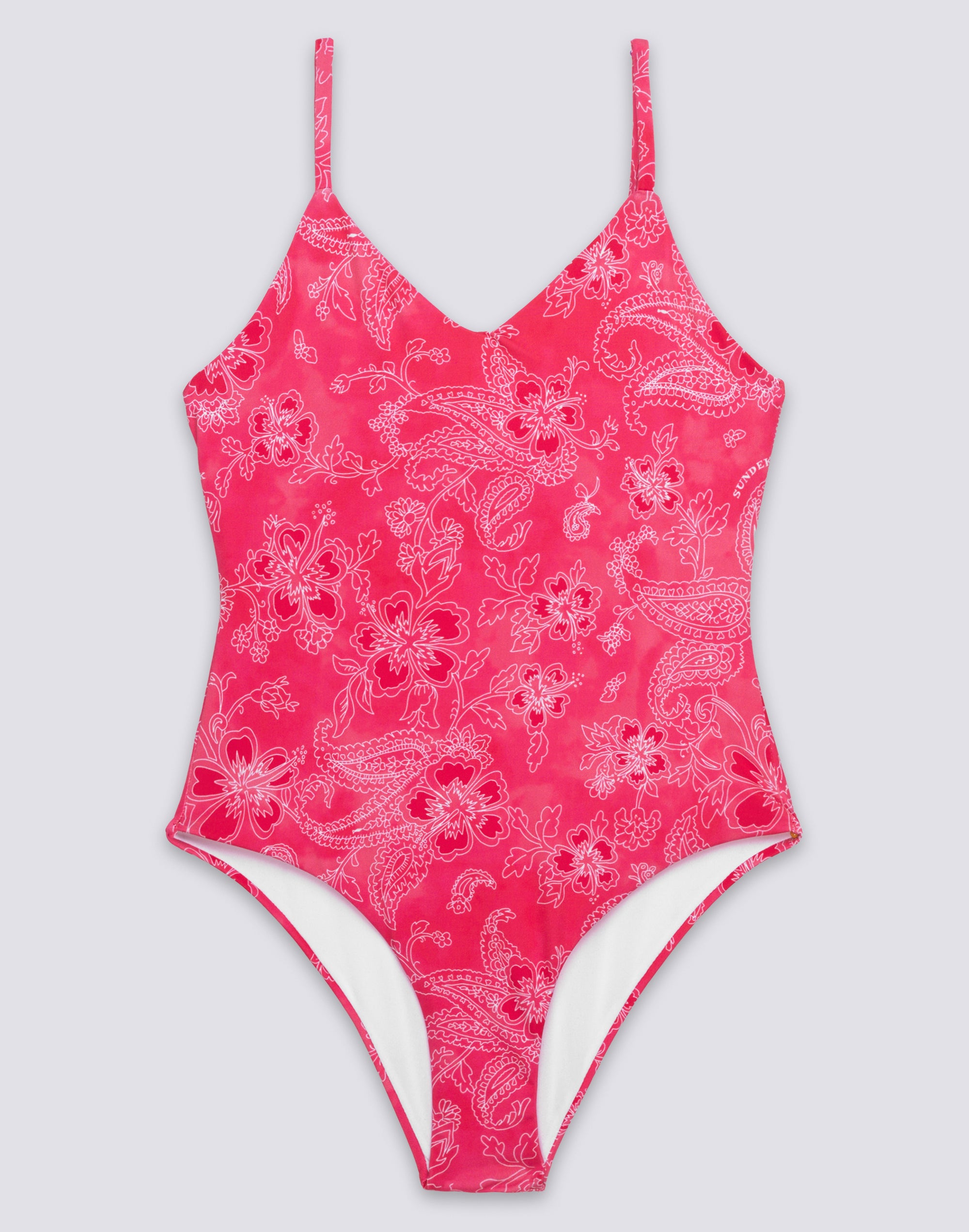 sundek-costume-intero-bambina-hibi-paisley-g626ksl36yi-fantasia-bandana image 1