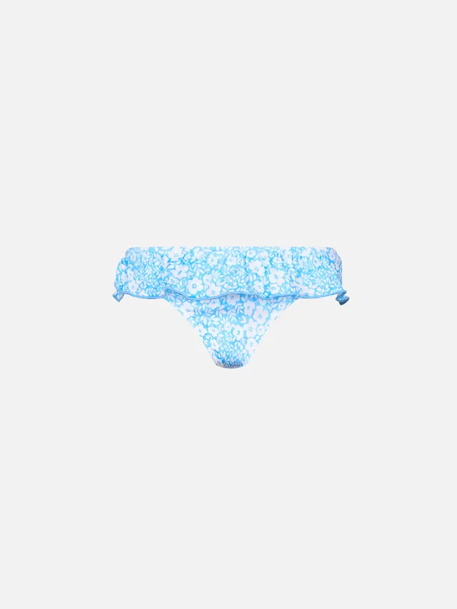 mc2-saint-barth-slip-da-bagno-con-volant-da-bambina-melly-stampa-floreale image 1