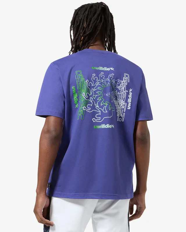 australian-uwilldie-t-shirt-hard-court-blu-pervinca-regular-fit image 1