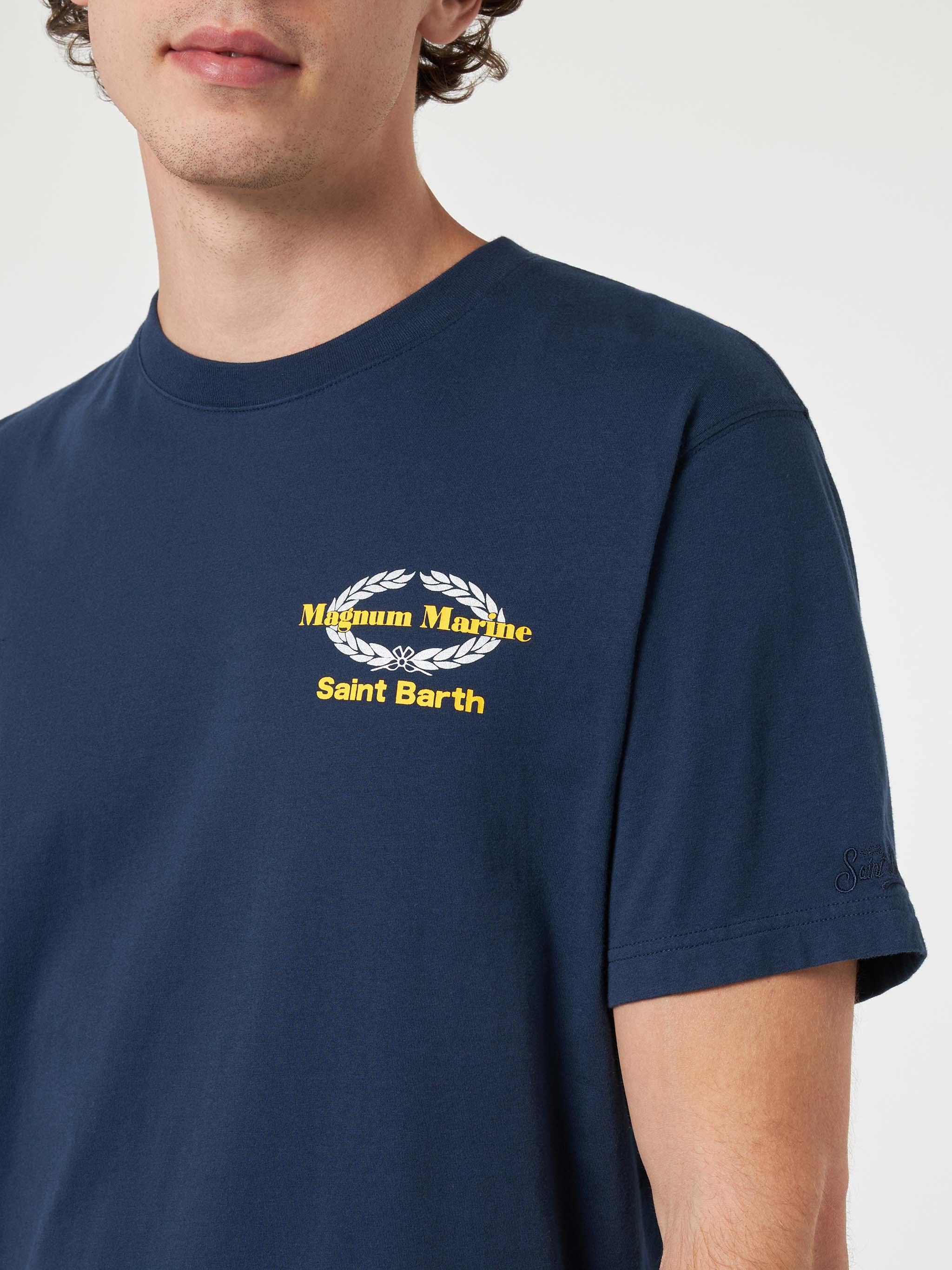 mc2-saint-barth-magnum-marine-t-shirt-uomo-stampa-blu-special-edition image 2
