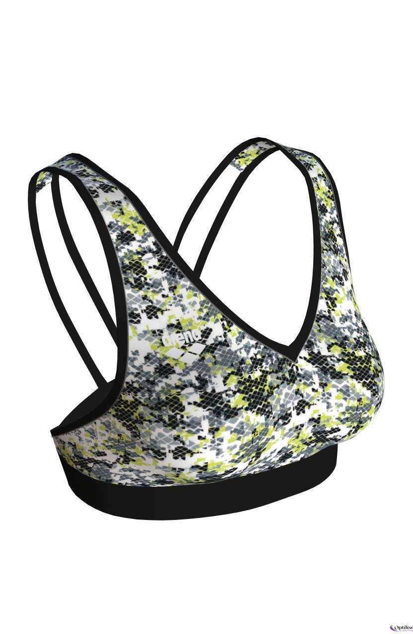 arena-w-gym-v-neck-reggiseno-sportivo-donna image 2