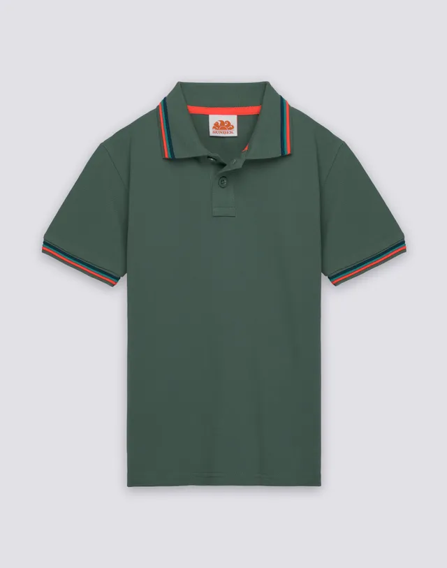 sundek-mini-brice-polo-in-piquet-bambino image 1