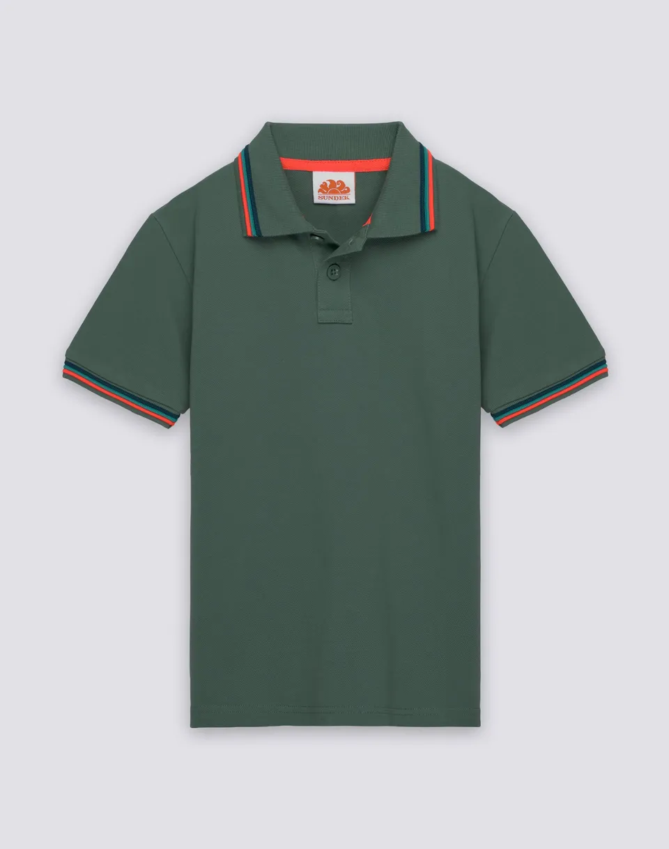 sundek-mini-brice-polo-in-piquet-bambino image 1