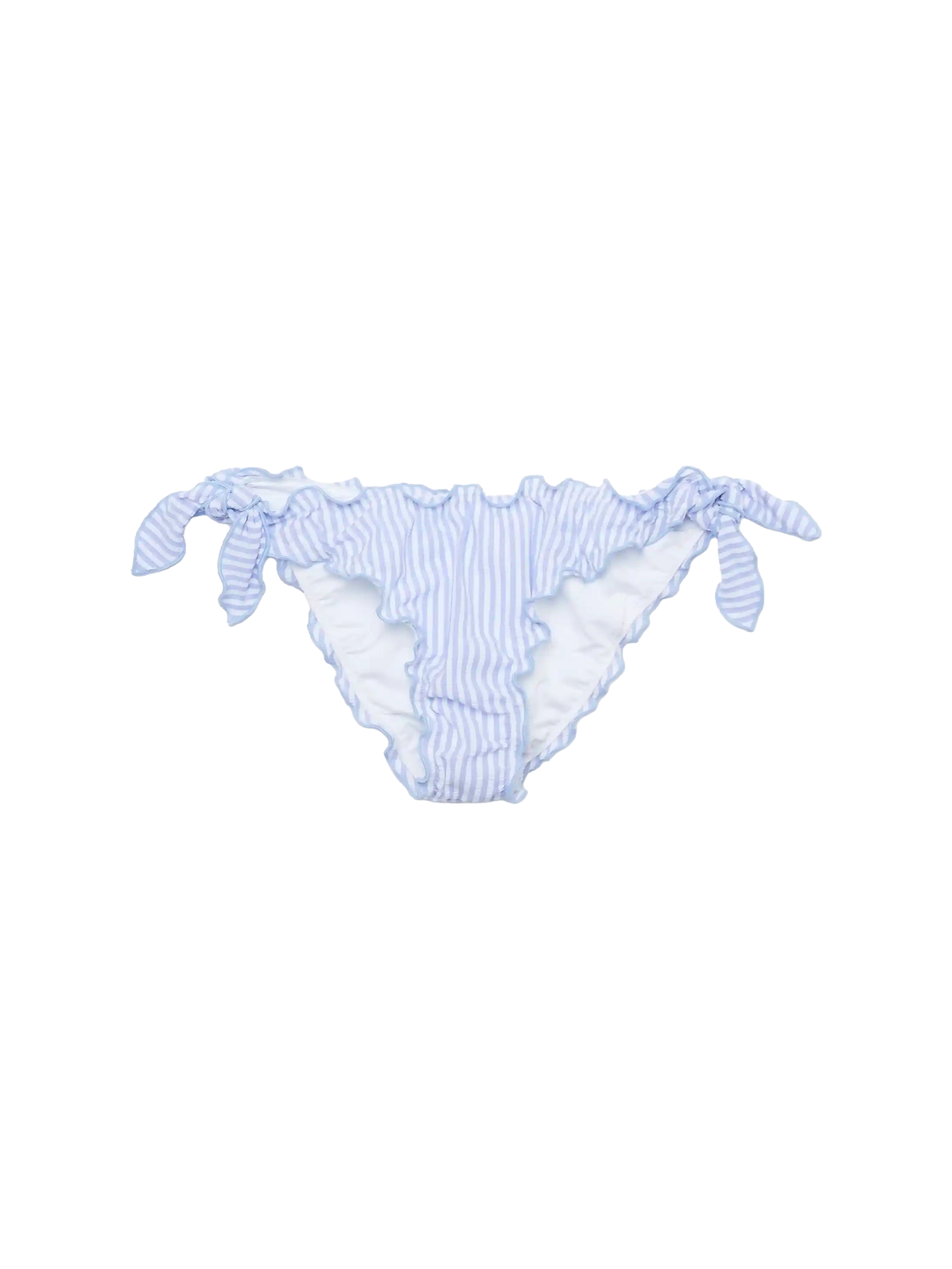 mc2-saint-barth-moon-slip-mare-classico-seersucker-rigato-donna image 1