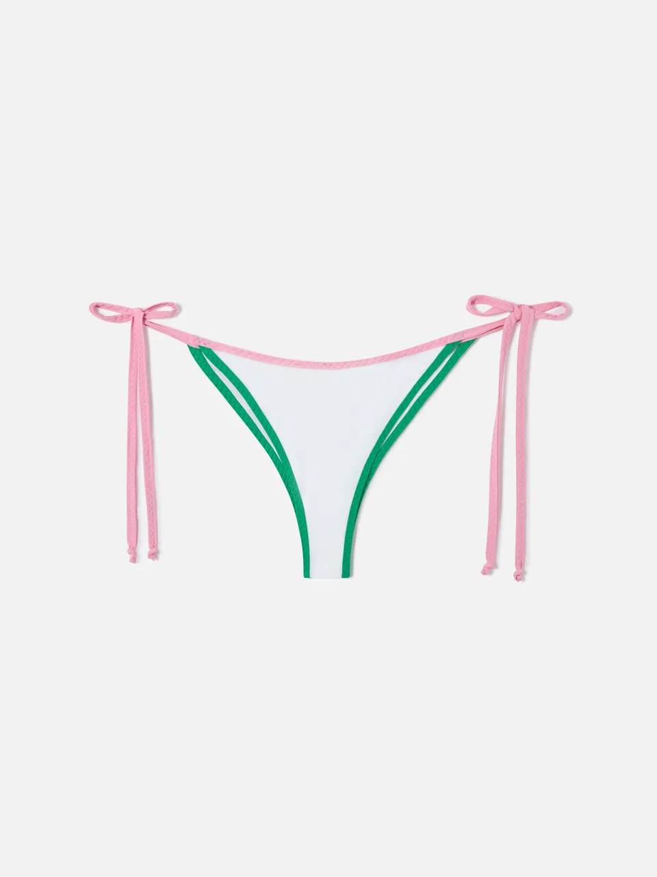 mc2-saint-barth-slip-mare-marielle-string-donna-effetto-spugna-bianco-con-piping image 1