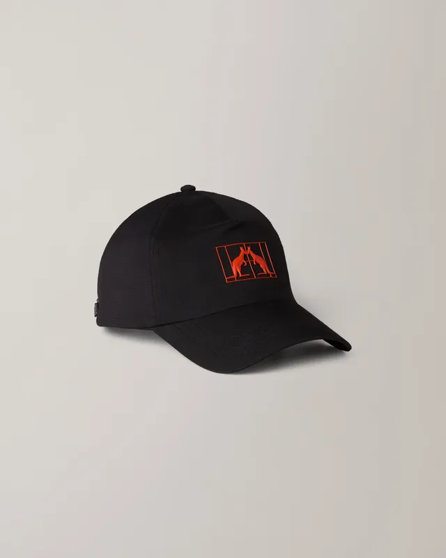 australian-gemini-cap-cappellino-tecnico-nero-padel image 1
