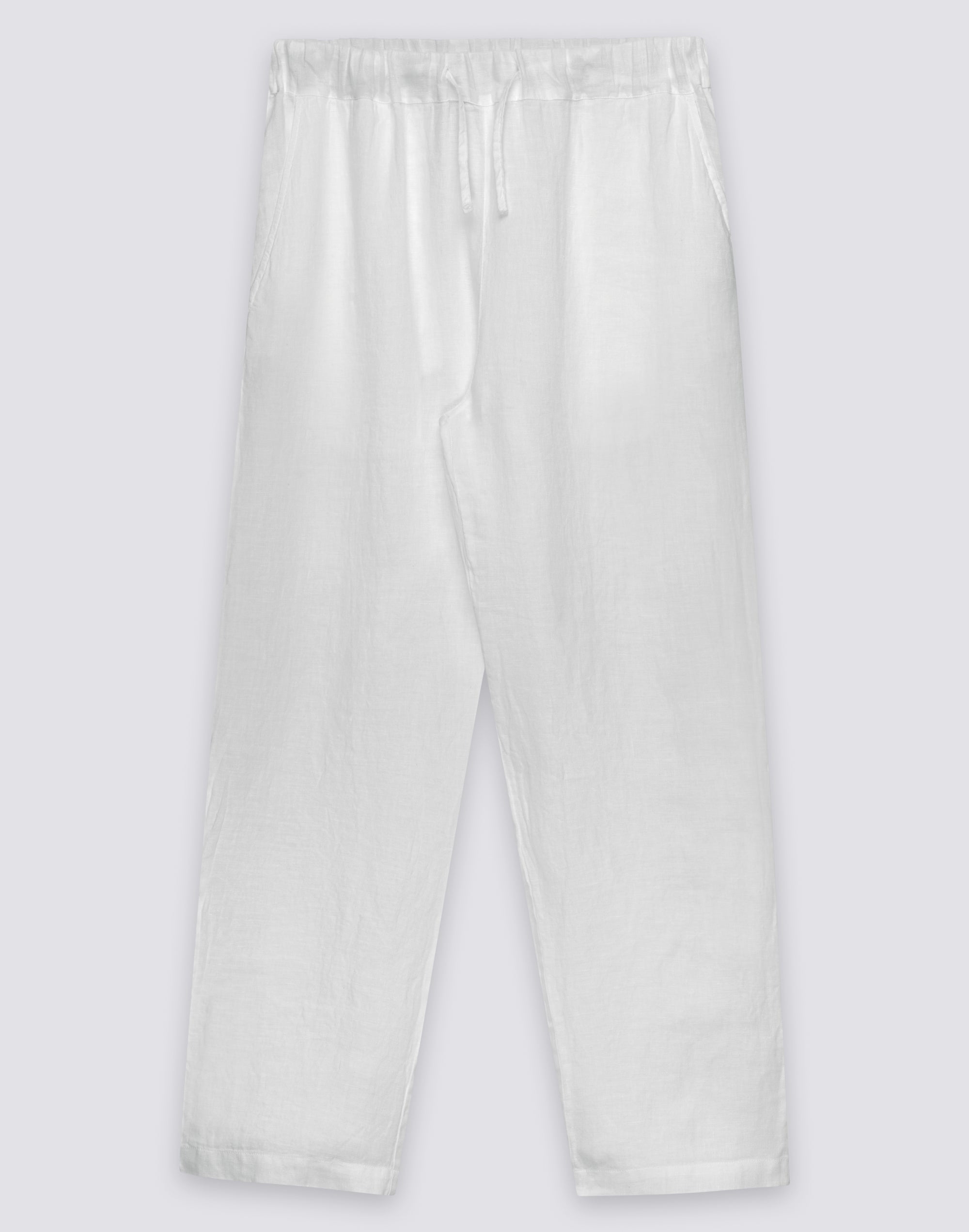 sundek-pantaloni-lunghi-uomo-a-vita-elasticata-in-lino image 1