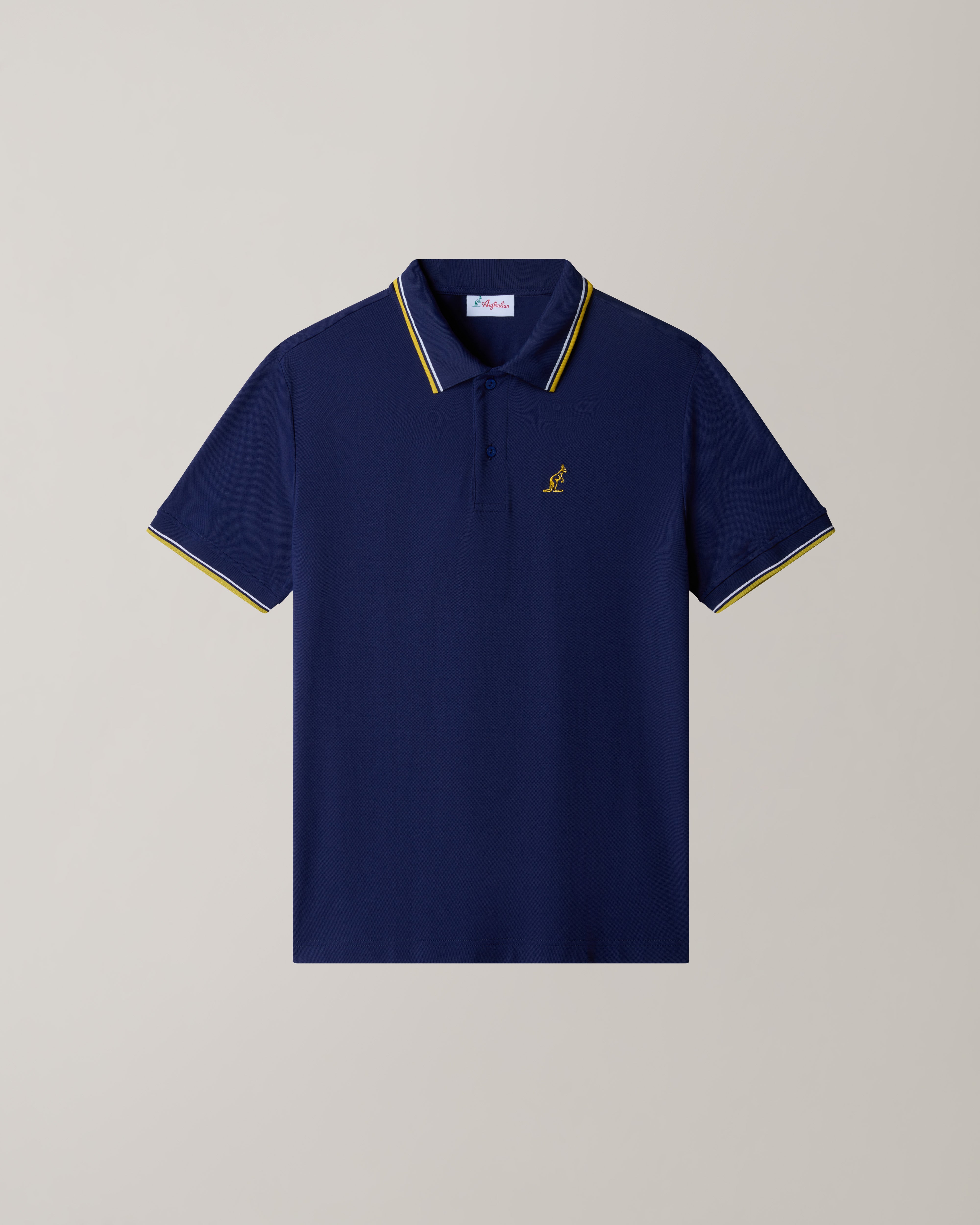 australian-2-stripes-polo-shirt-polo-tecnica-blu-cosmo image 1