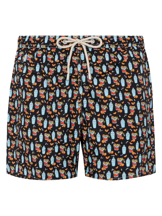 mc2-saint-barth-costume-mare-lighting-uomo-nero-stampa-negroni-ultralight image 1