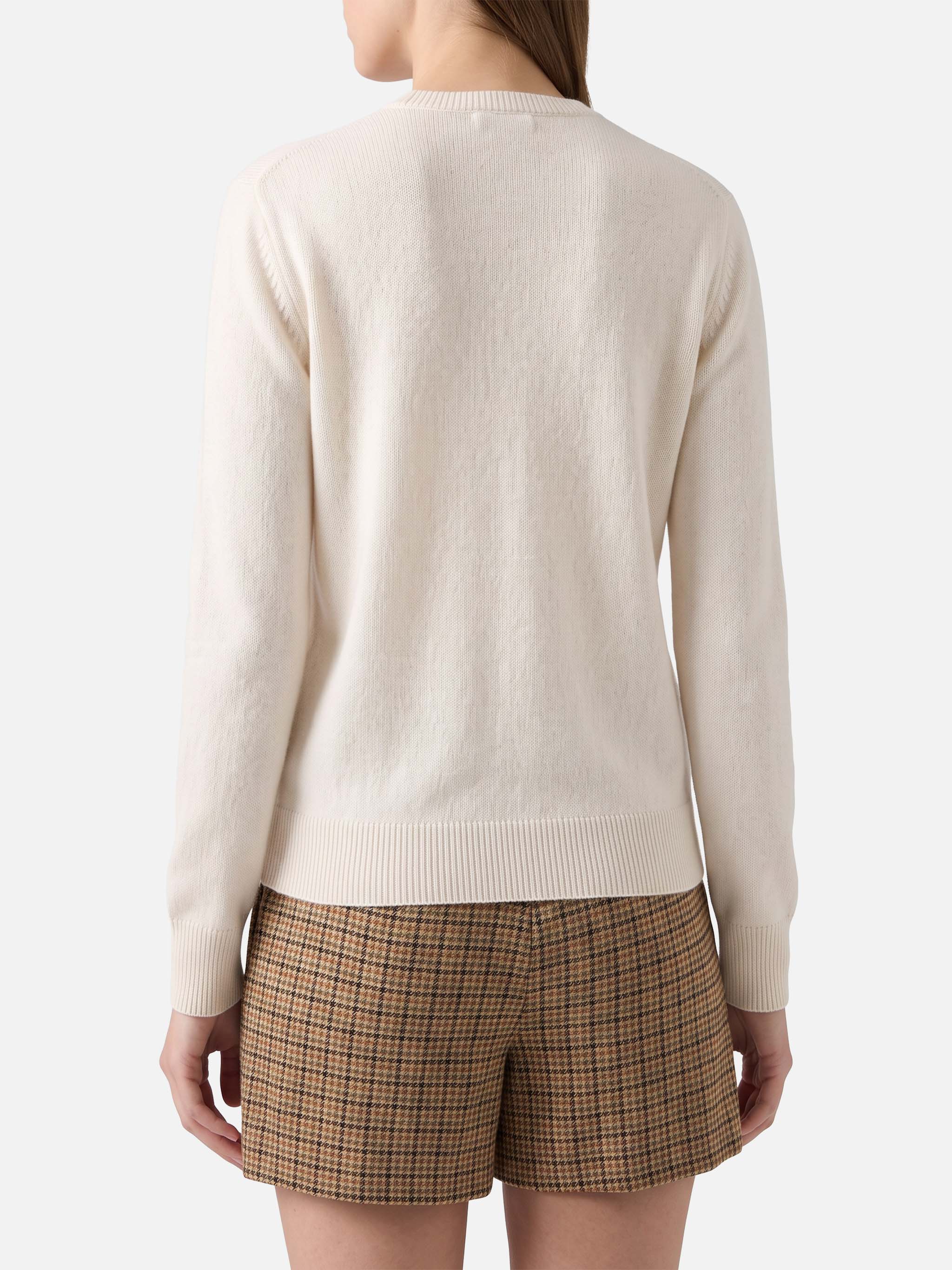 mc2-saint-barth-new-queen-maglione-girocollo-bianco-jacquard-minnie-e-mickey-spe image 2