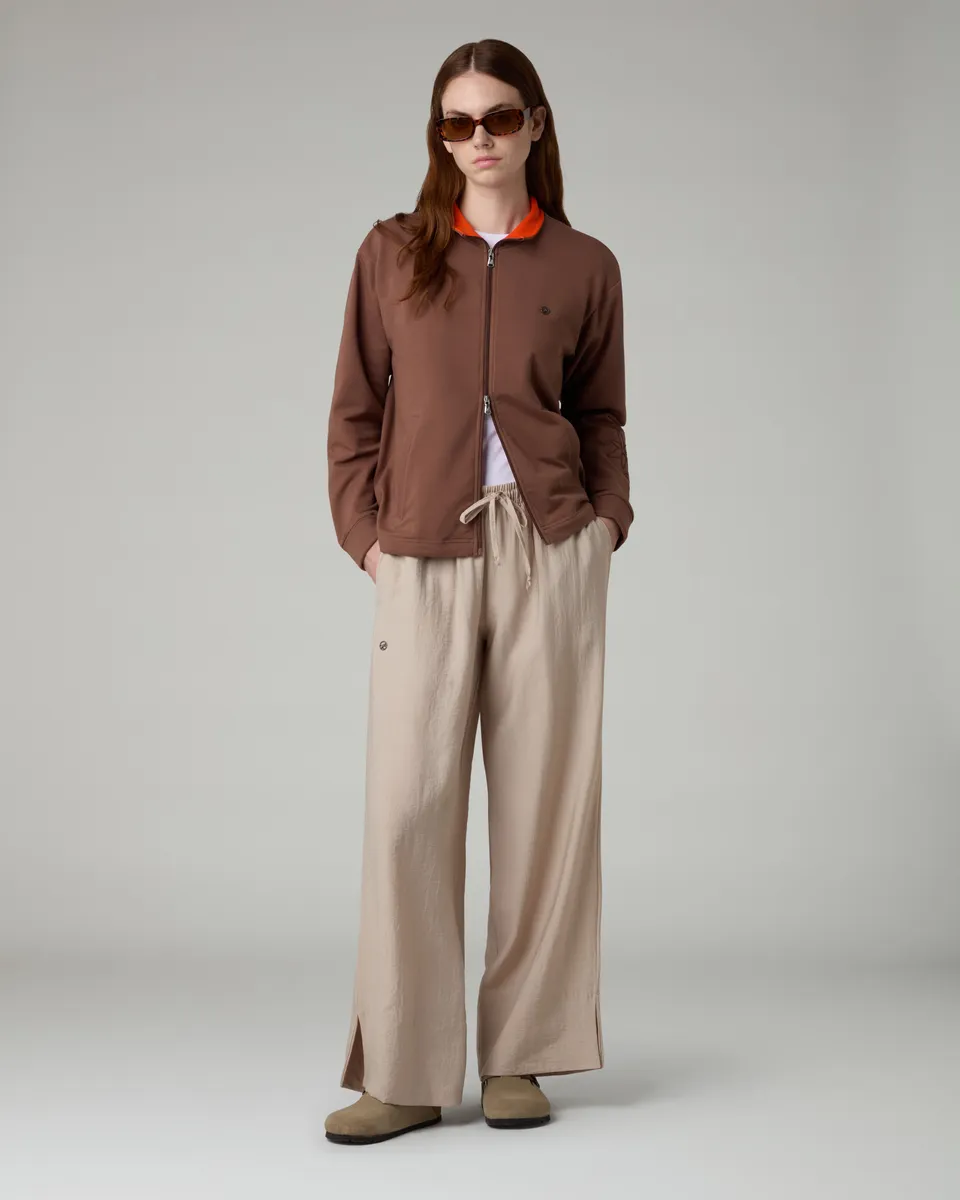 australian-essential-patch-flowers-track-jacket-cannella-full-zip image 1