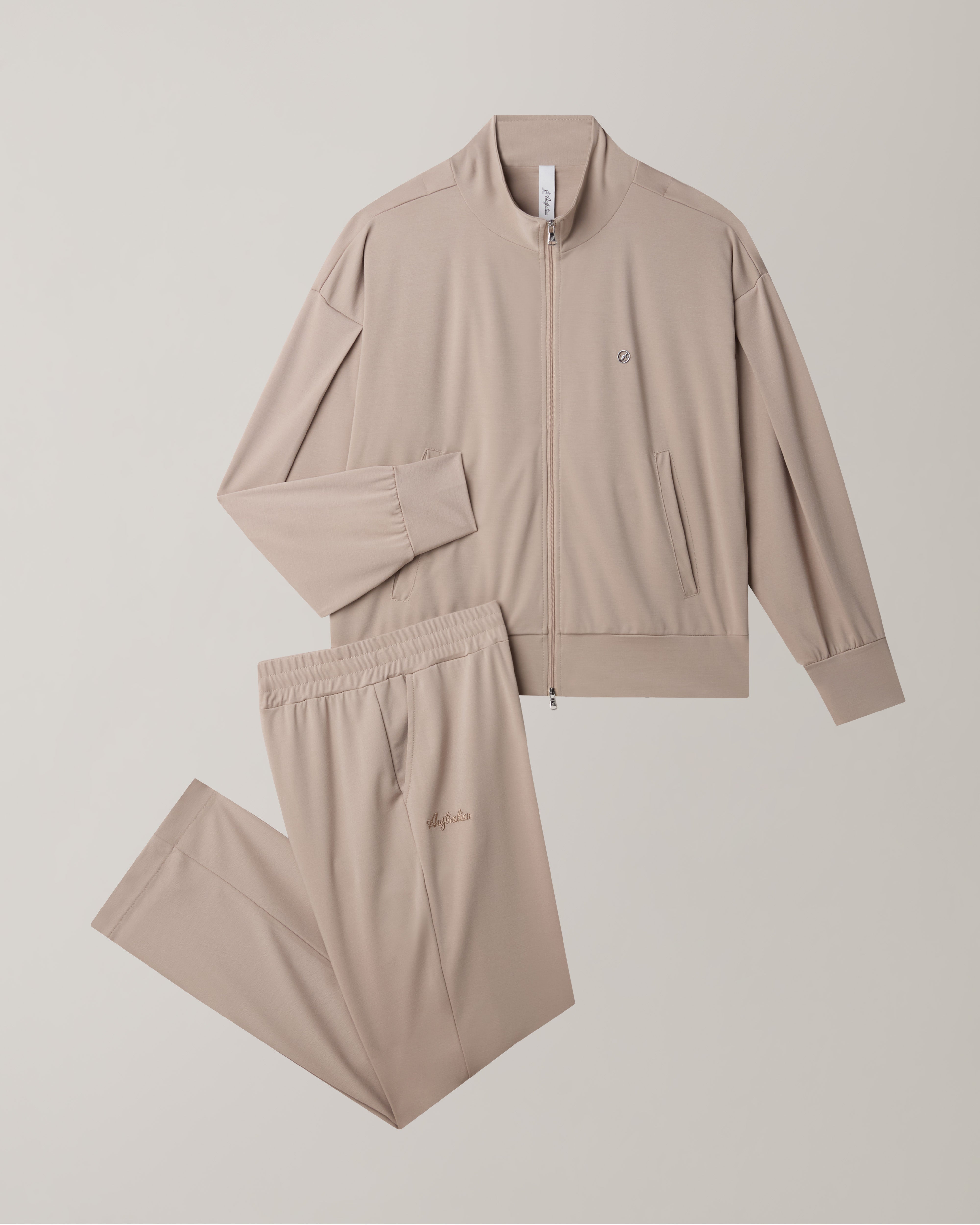australian-grace-tracksuit-tuta-donna-flow-caffelatte image 8