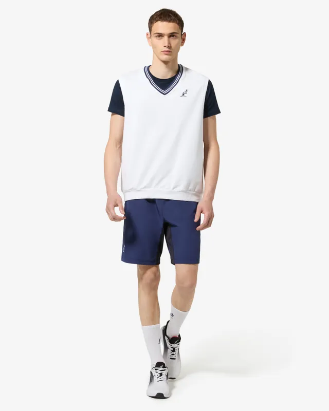 australian-legend-gilet-felpa-bianco-scollo-v image 1