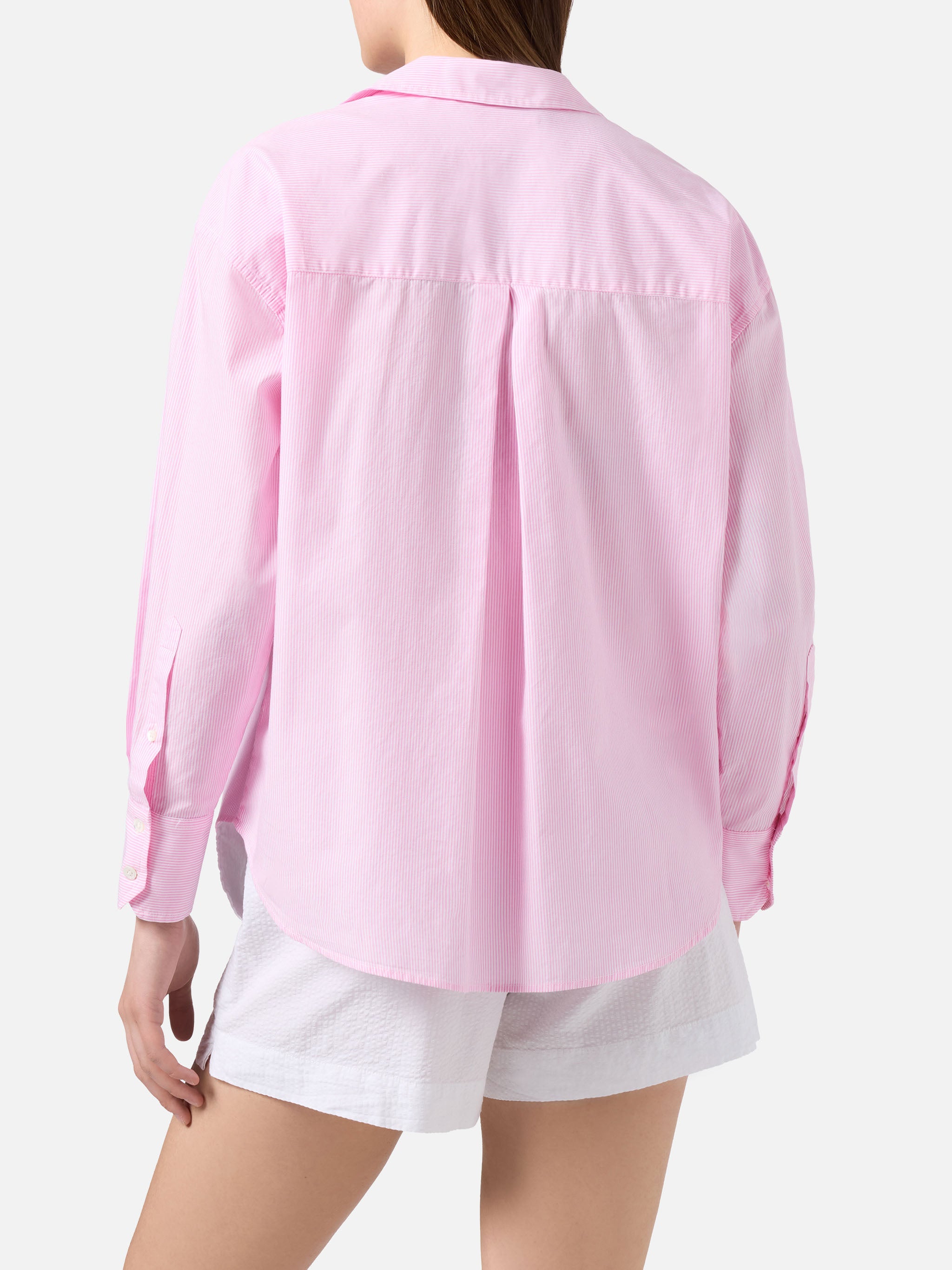 mc2-saint-barth-camicia-cristal-in-popeline-di-cotone-a-righe-rosa-con-ricami-do image 3
