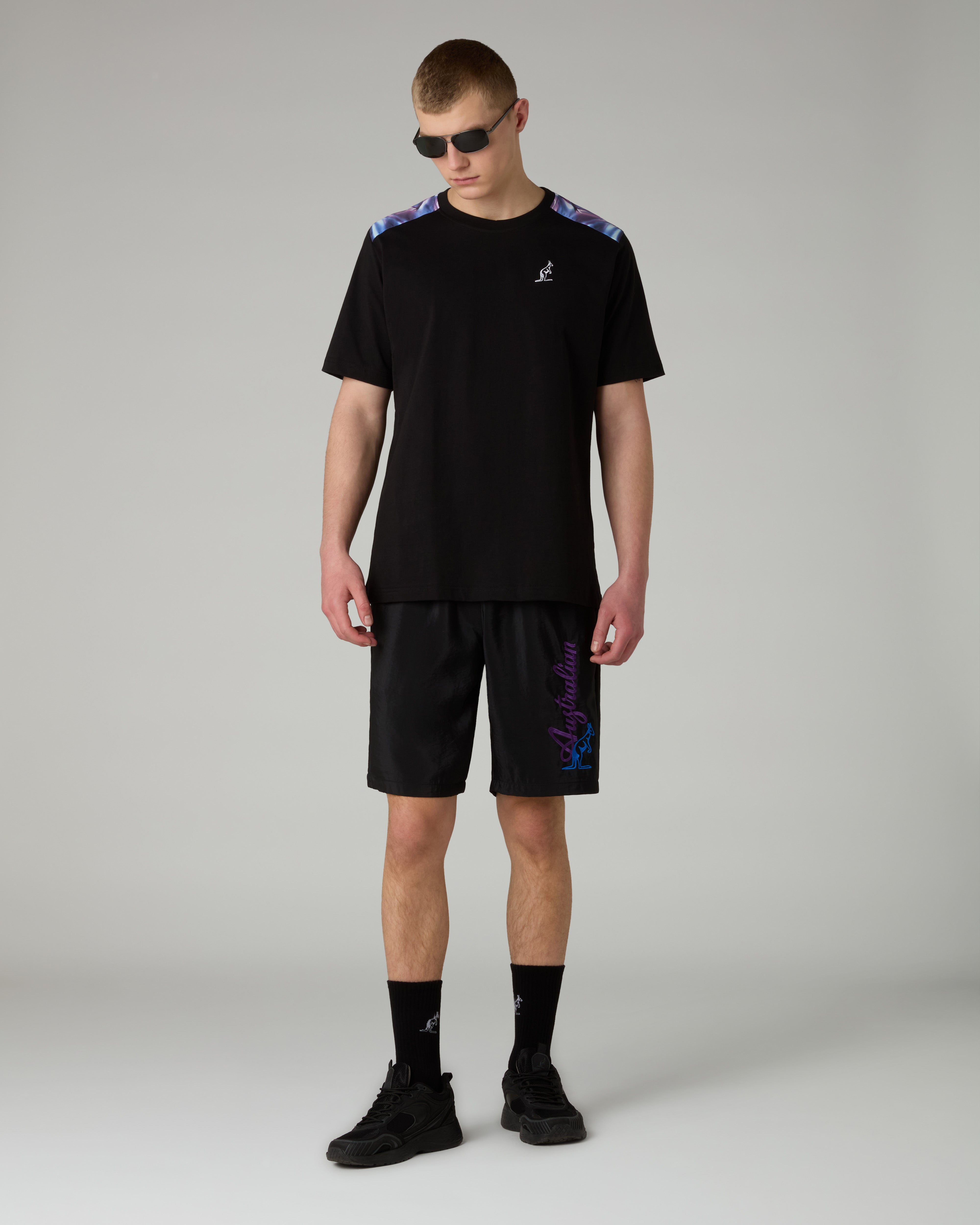 australian-goran-short-shorts-in-tessuto-antibes-stropicciato image 2
