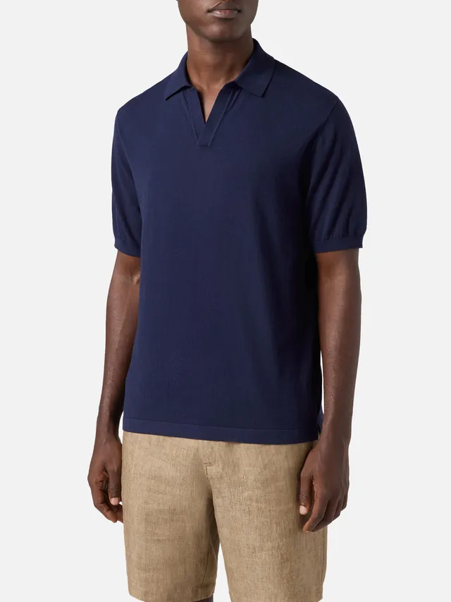 mc2-saint-barth-sloan-polo-uomo-blu-navy-in-cotone-high-twist image 1