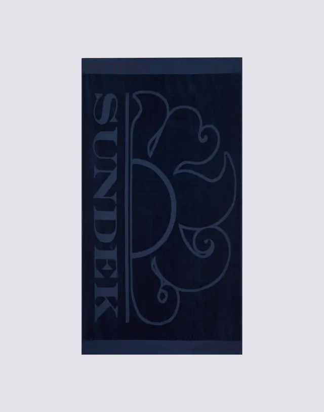 sundek-telo-mare-jacquard-con-logo-accessorio-spiaggia-2 image 1