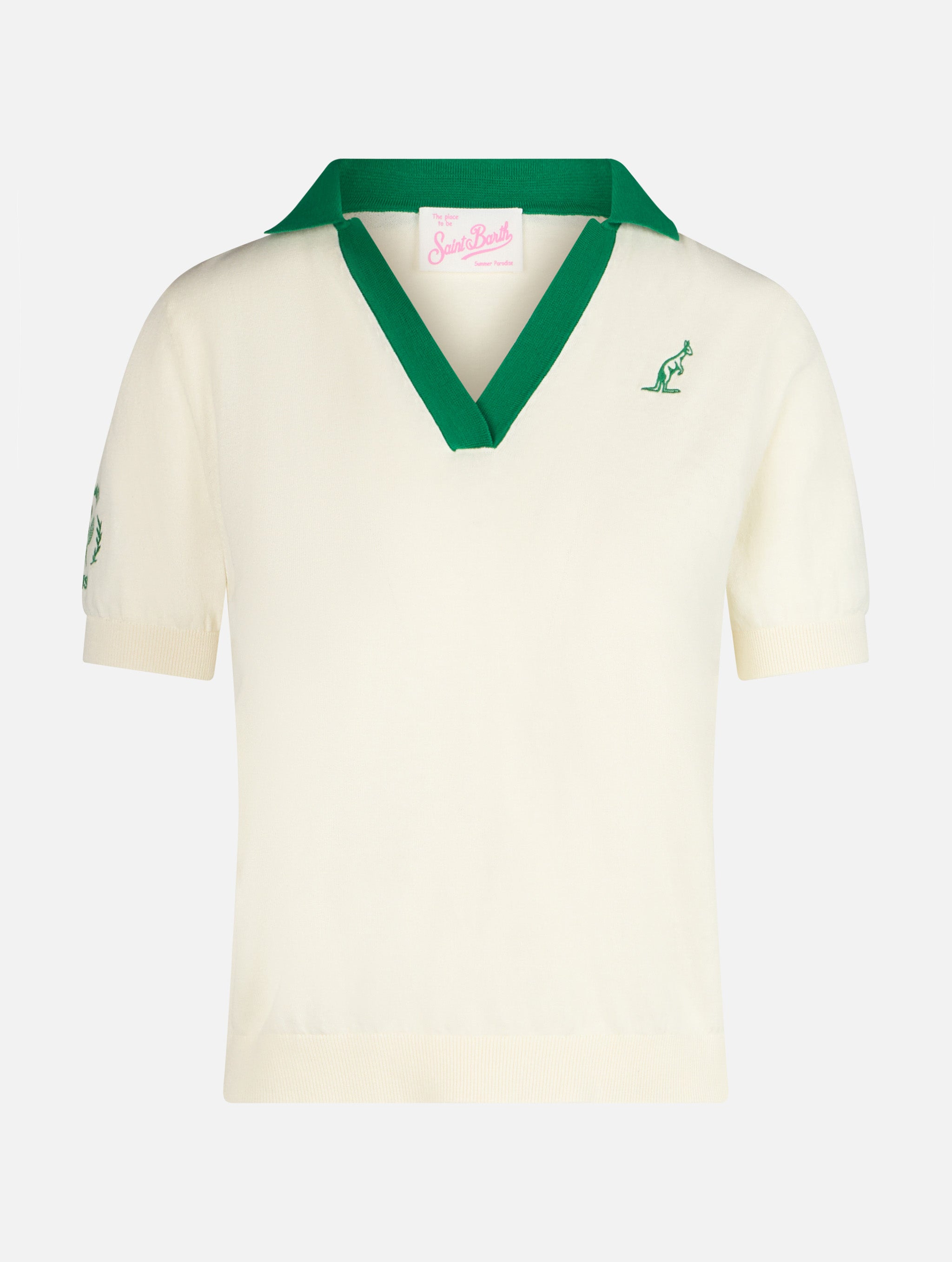 australian-evonne-polo-shirt-mc2-saint-barth-x-australian-bianco image 5