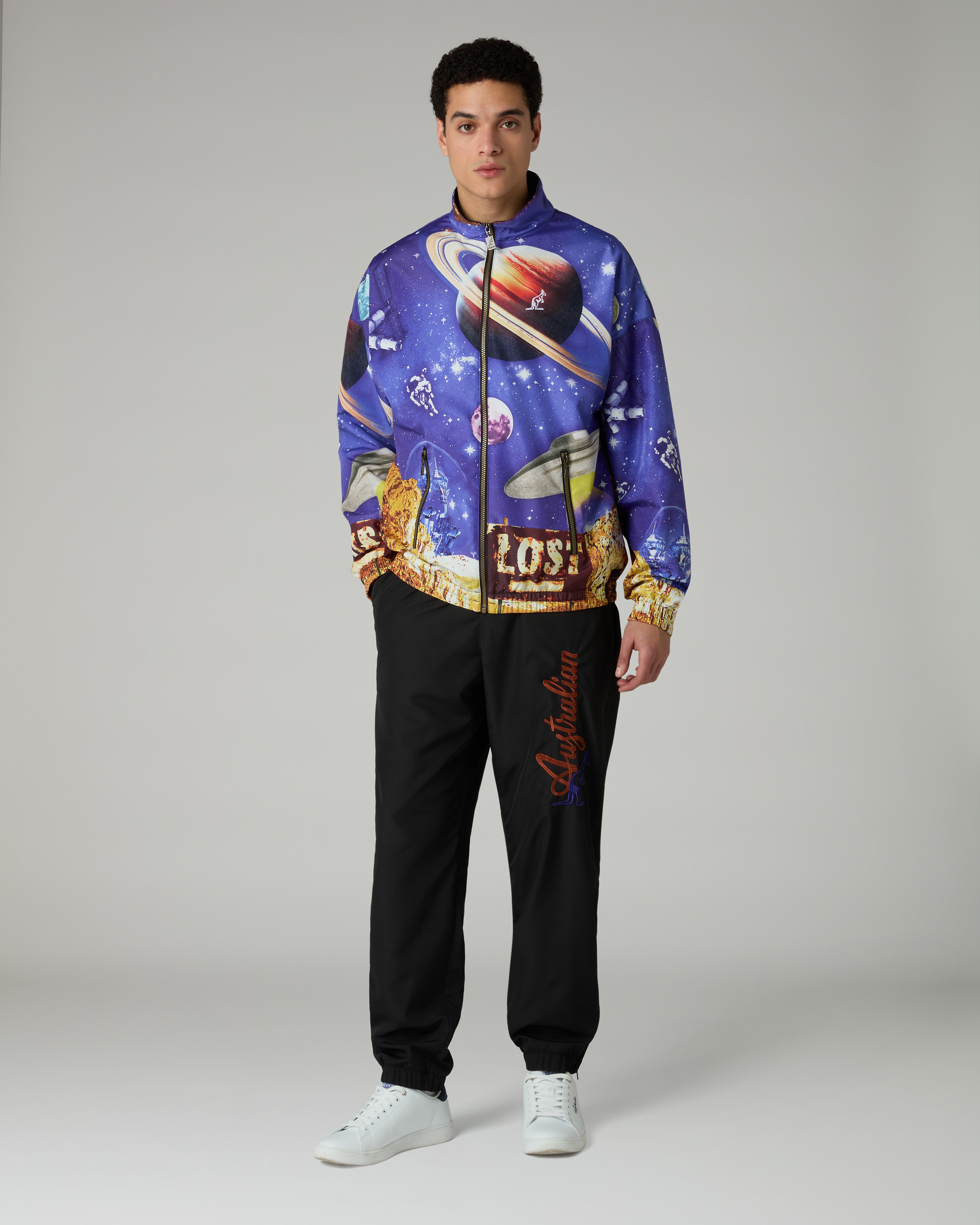 australian-lost-bumper-track-pant-pantalone-tuta-tecnico image 2