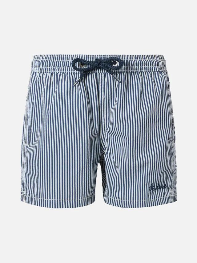 mc2-saint-barth-patmos-jr-costume-mare-bambino-seersucker-righem-blu image 1