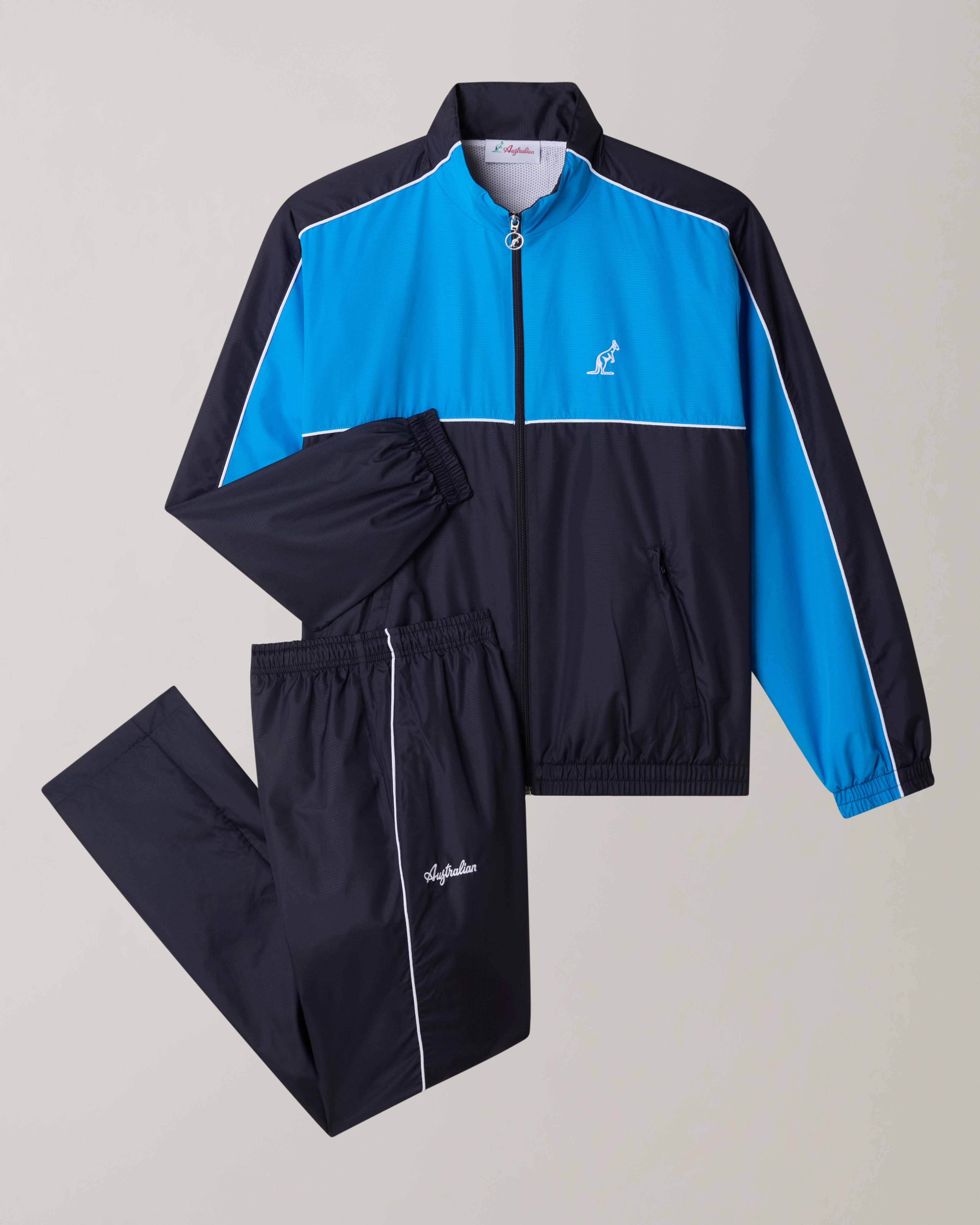 australian-mycon-tracksuit-tuta-foderata-in-tessuto-brice-con-giacca-full-zip-e- image 8
