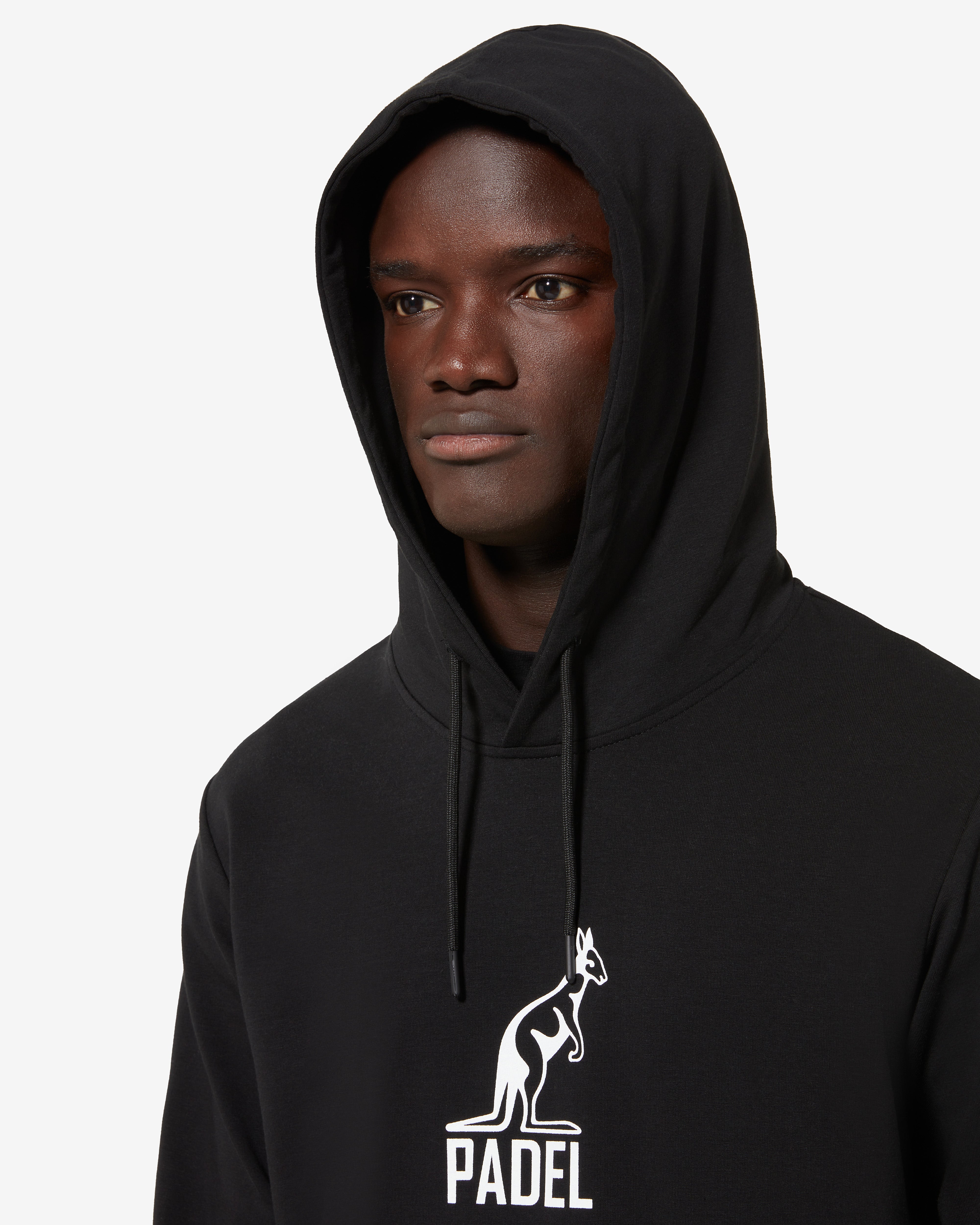 australian-padel-logo-hoodie-felpa-con-cappuccio-nero image 4