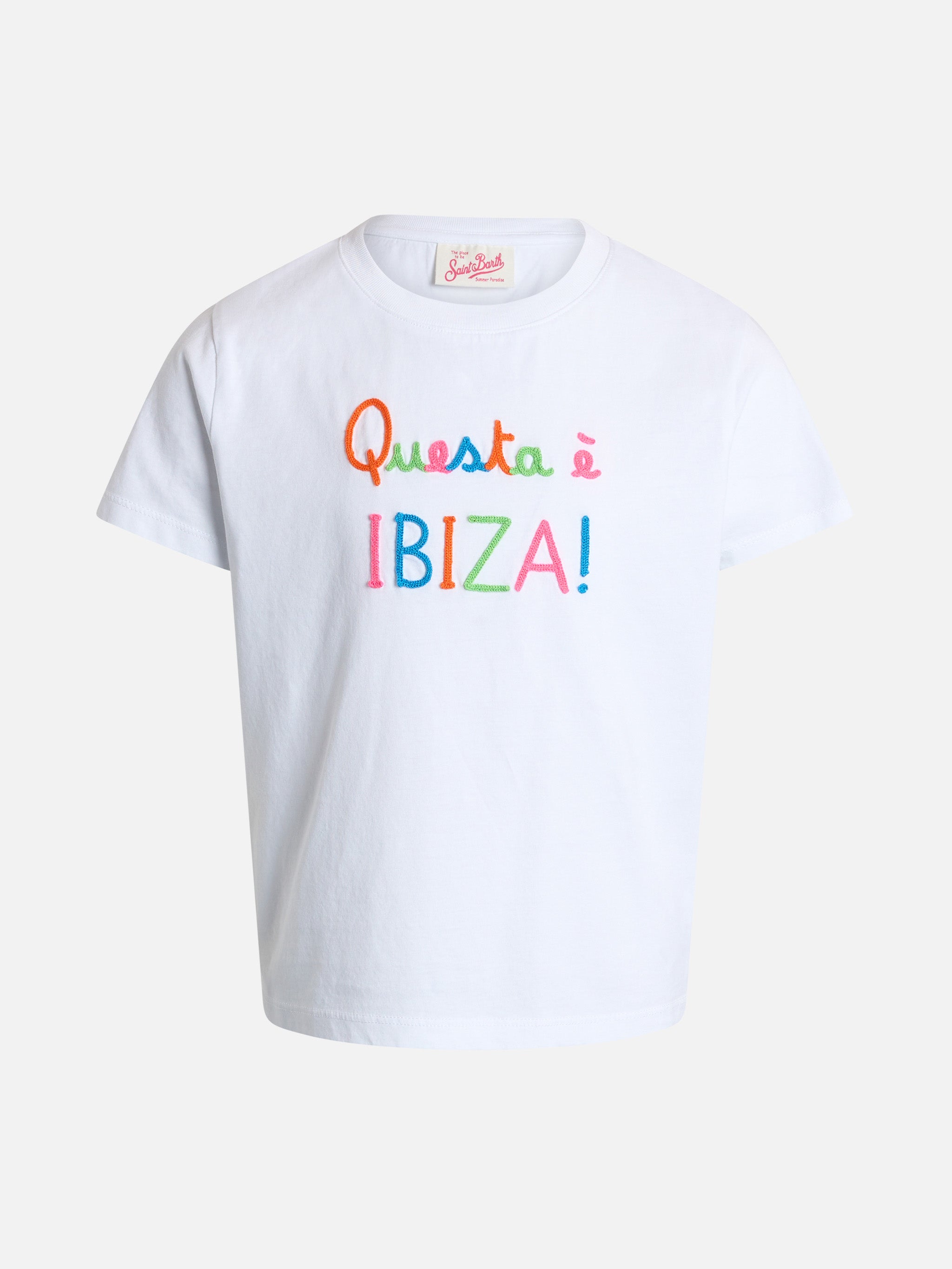 mc2-saint-barth-elly-t-shirt-bambina-in-jersey-di-cotone-bianca-questa-ibiza image 1