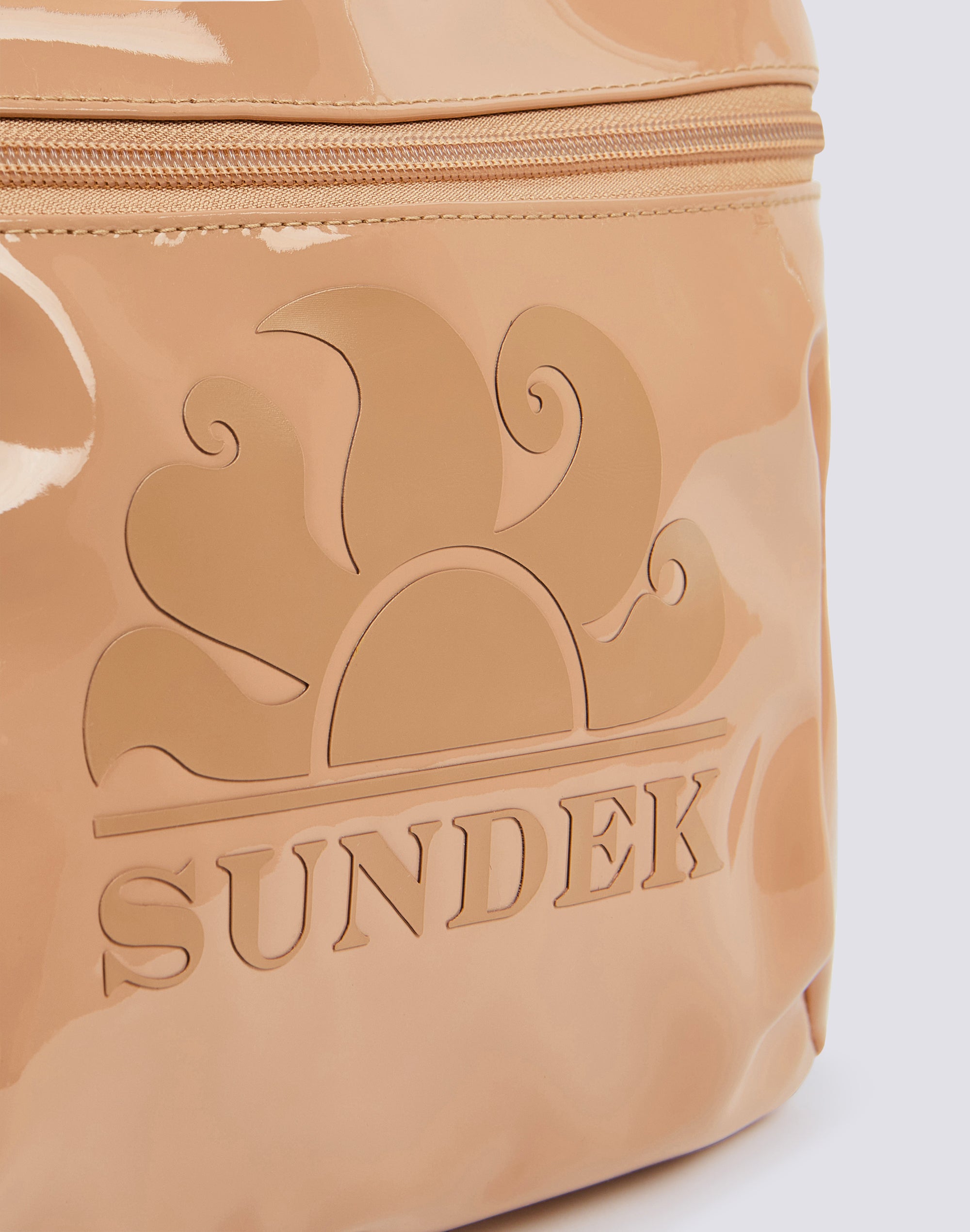 sundek-mini-borsa-paper-straw-effetto-paglia-con-zip-donna image 2