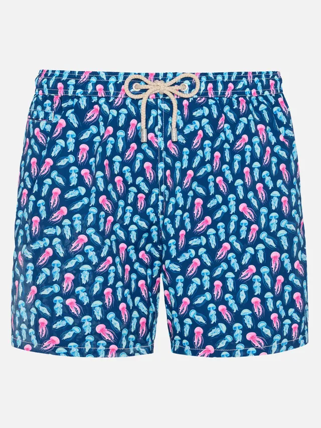 mc2-saint-barth-lighting-costume-mare-uomo-comfort-light-stampa-meduse-blu-navy image 1