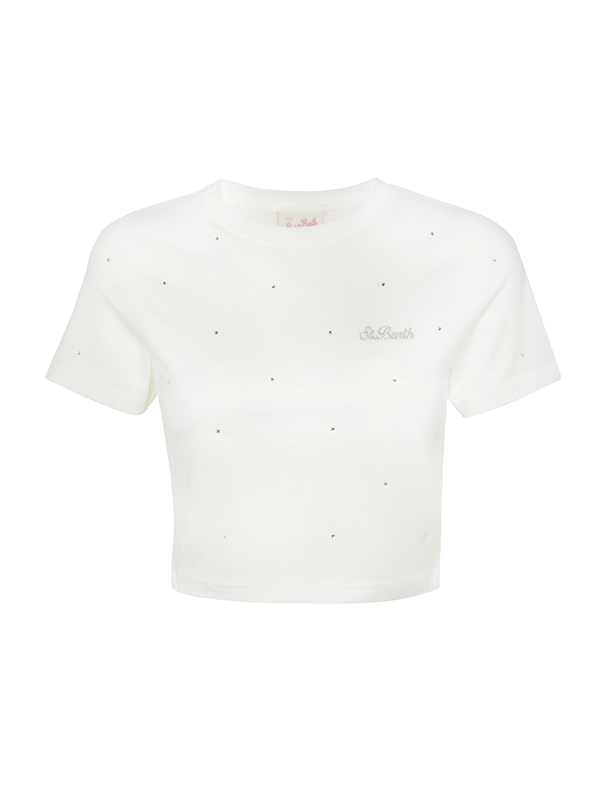 t-shirt-mc2-saint-barth-nives-in-cotone-bianco-con-applicazioni-di-strass image 5