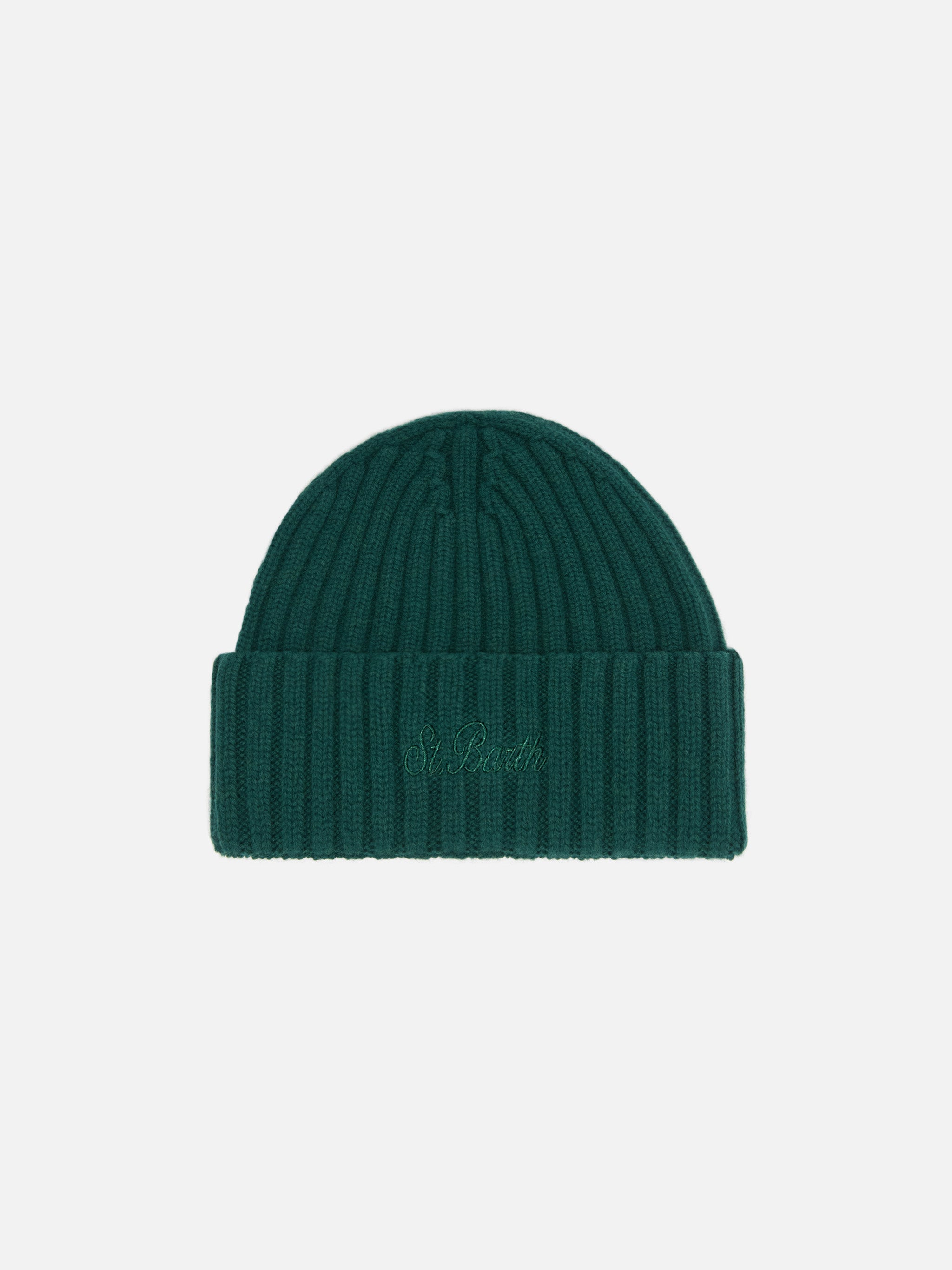 mc2-saint-barth-berretto-wengen-cappello-in-lana-verde-inglese image 1