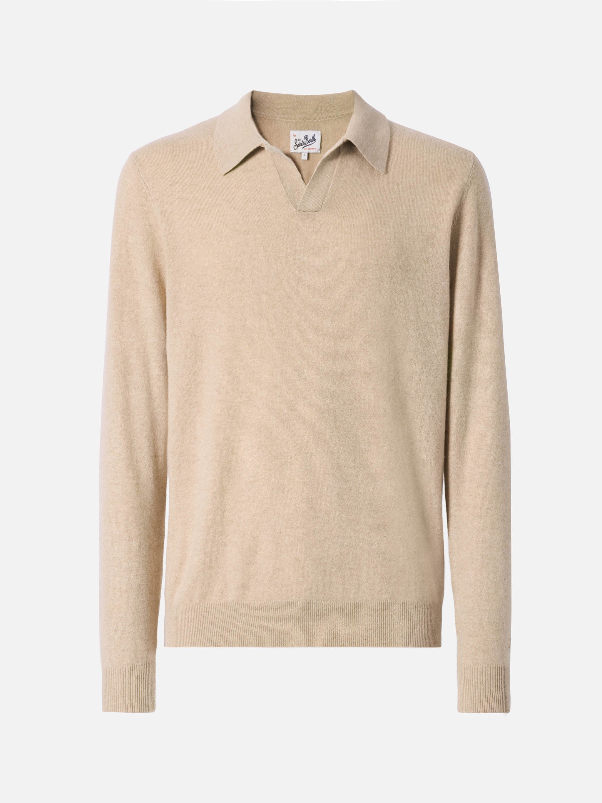 mc2-saint-barth-polo-covent-uomo-in-cashmere-beige image 5